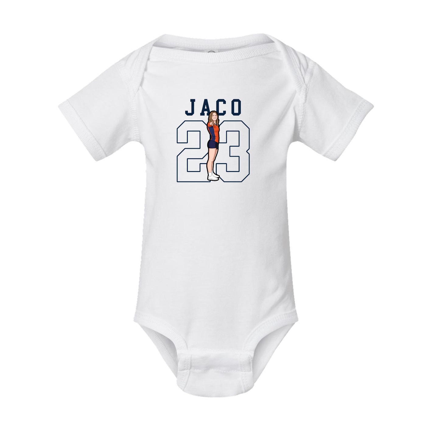 Baby Onesie — Shirsey in White