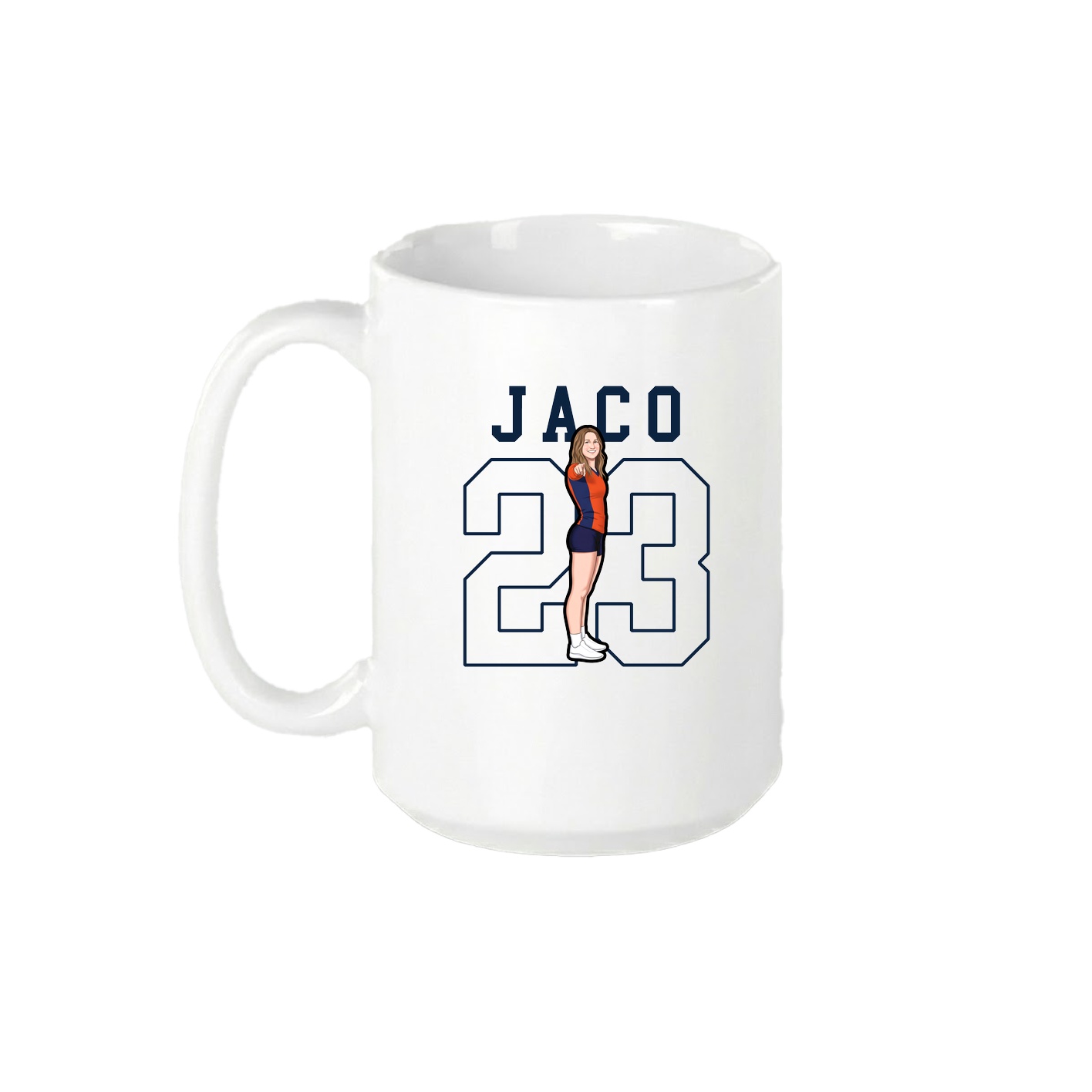 15oz Coffee Mug — Shirsey in White