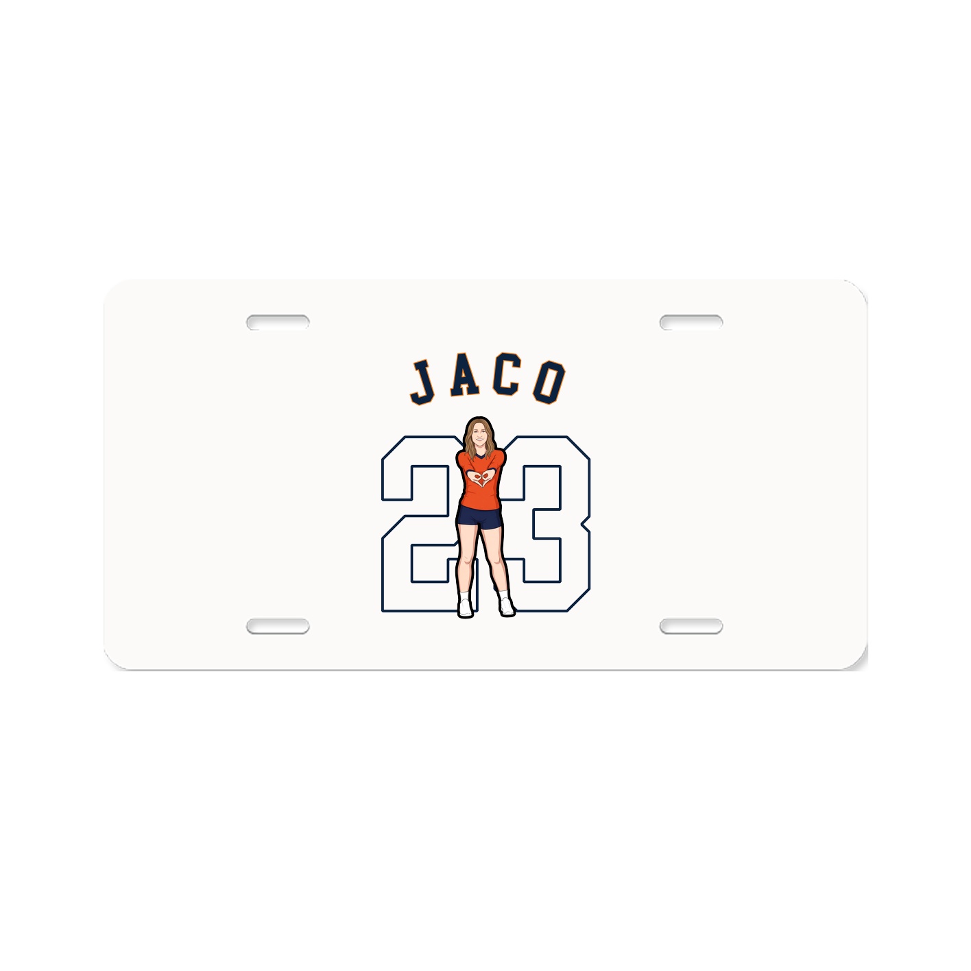 License Plate — Shirsey Arch in Classic