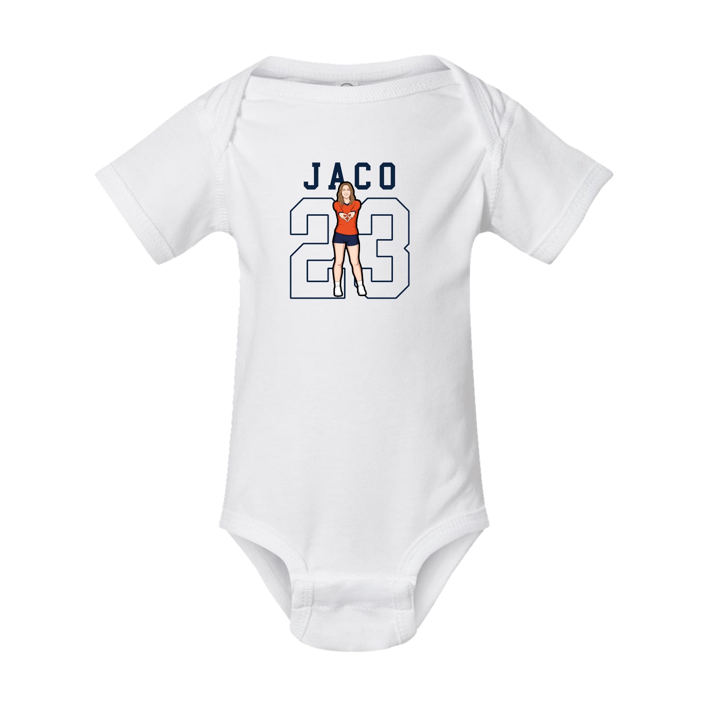 Baby Onesie — Shirsey in White