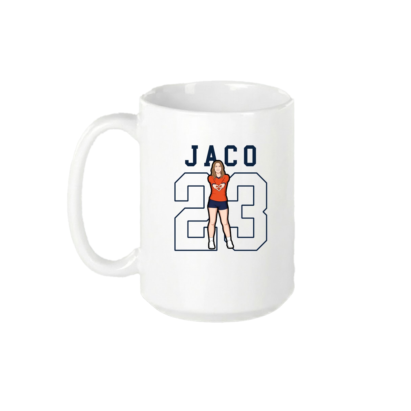 15oz Coffee Mug — Shirsey in White