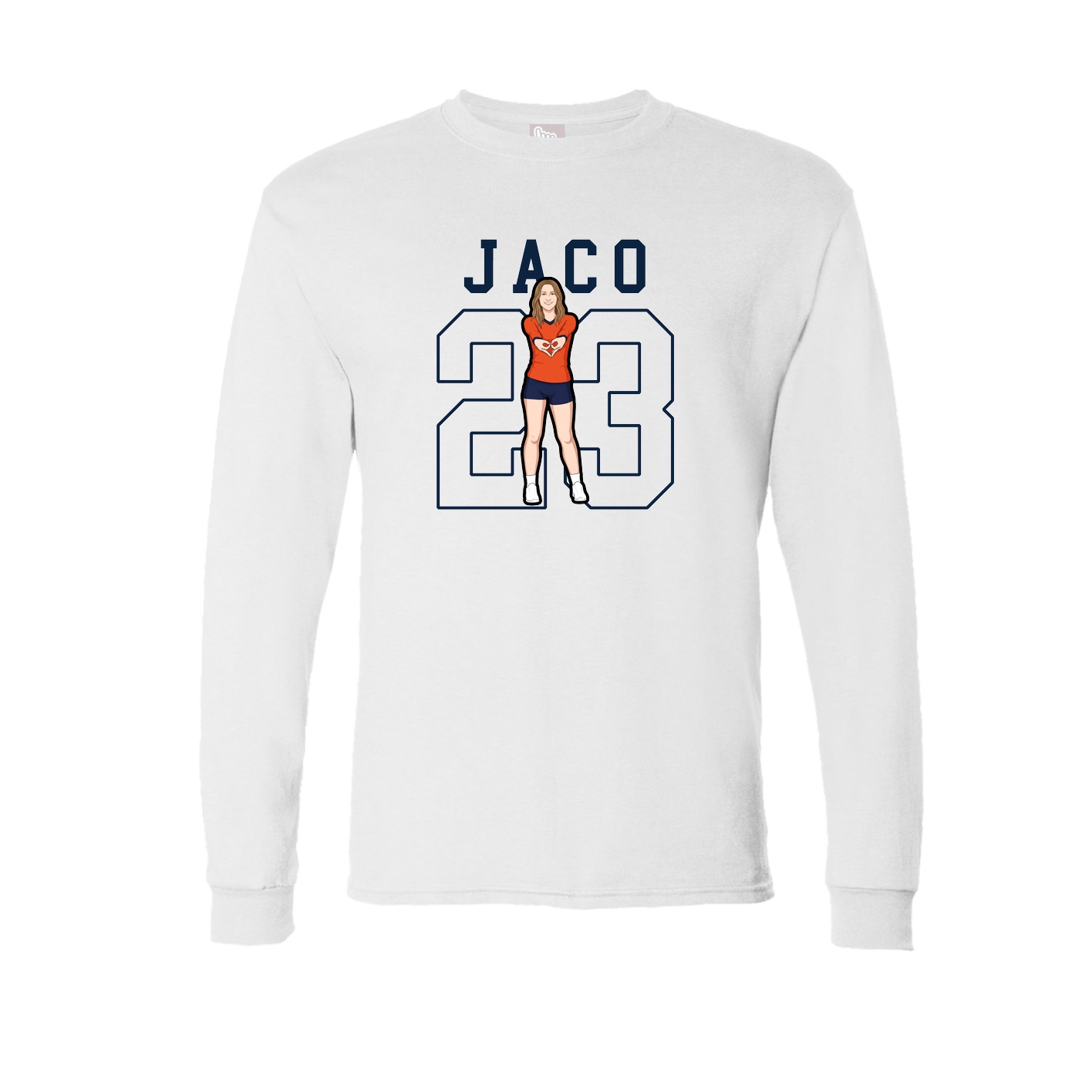 Long Sleeve Tee — Shirsey in White