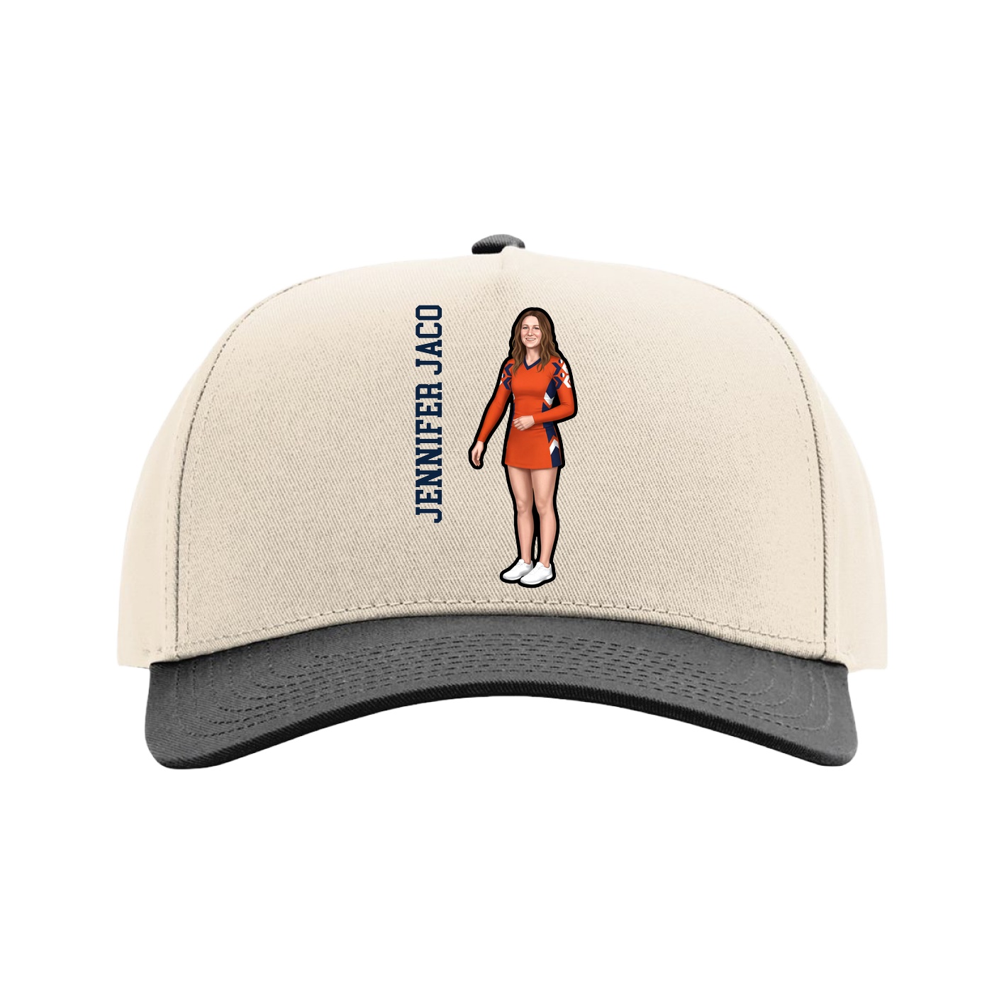 Full Fabric Five-Panel Champ Cap