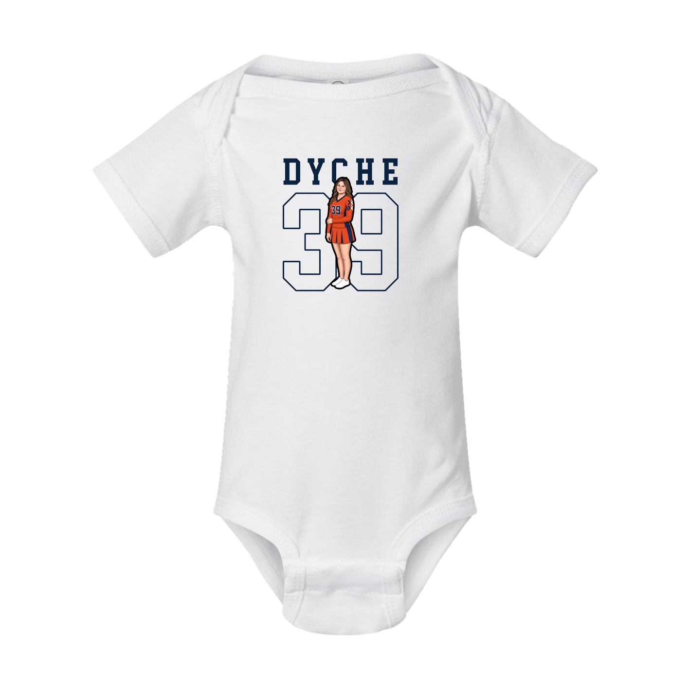 Baby Onesie — Shirsey in White