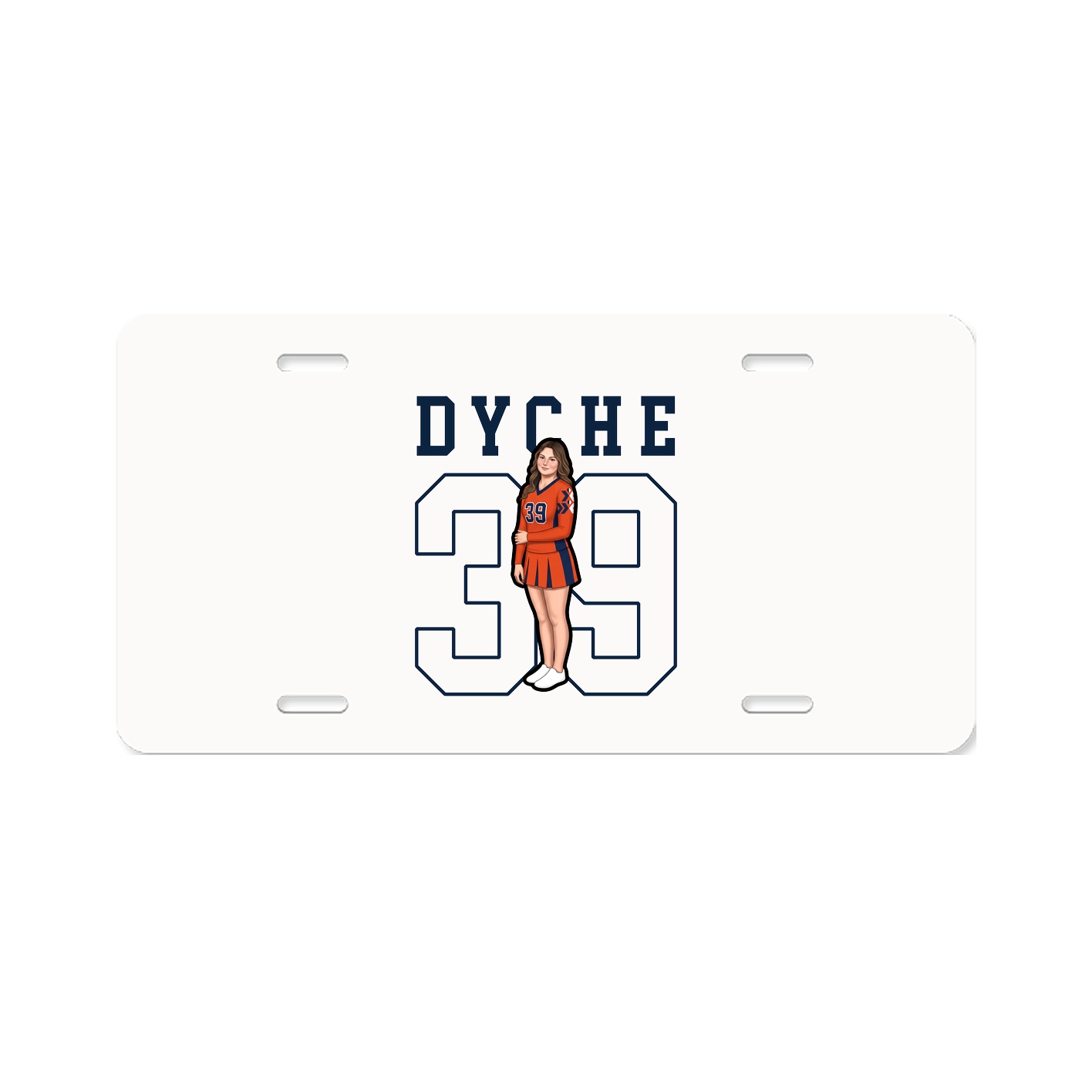 License Plate — Shirsey in Classic