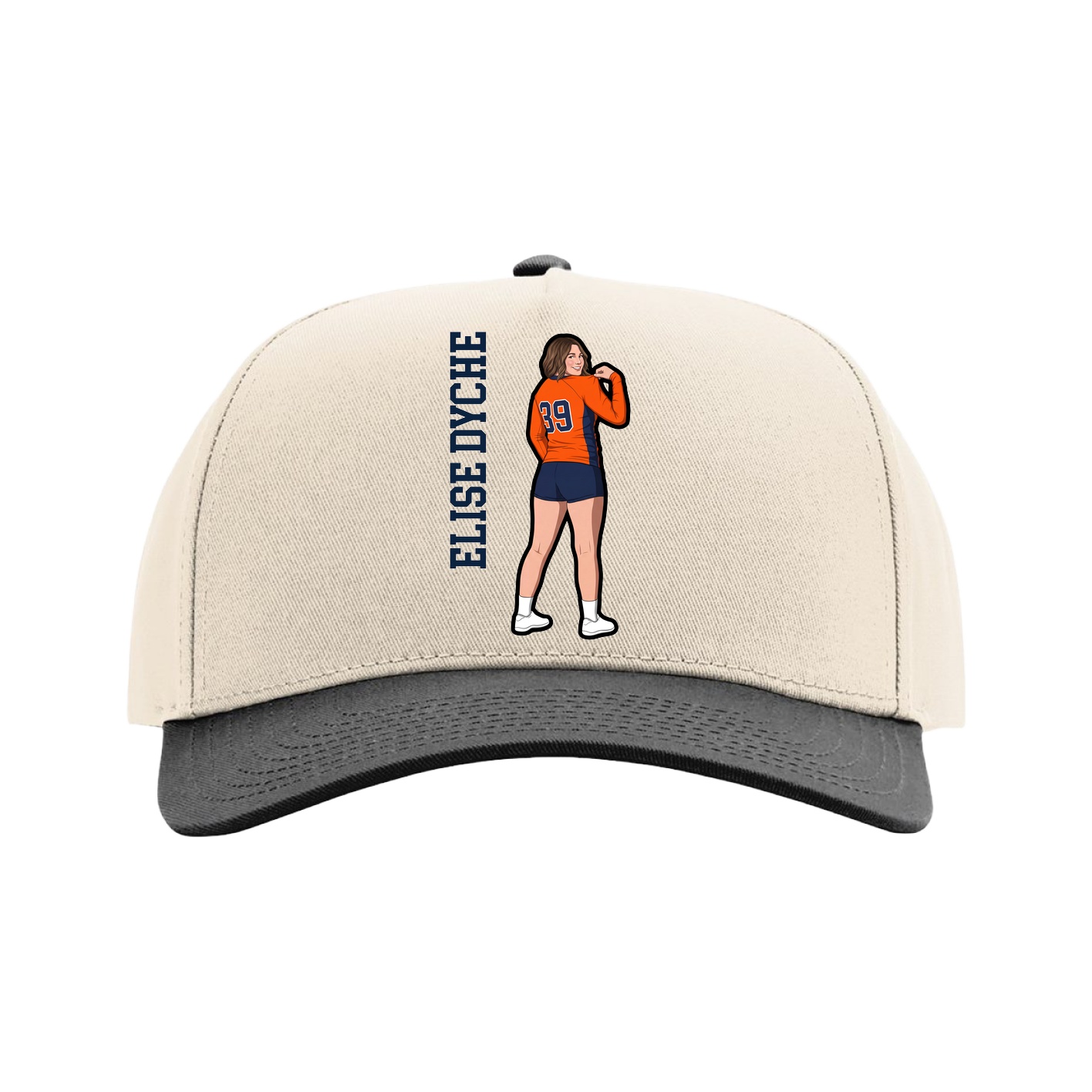 Full Fabric Five-Panel Champ Cap