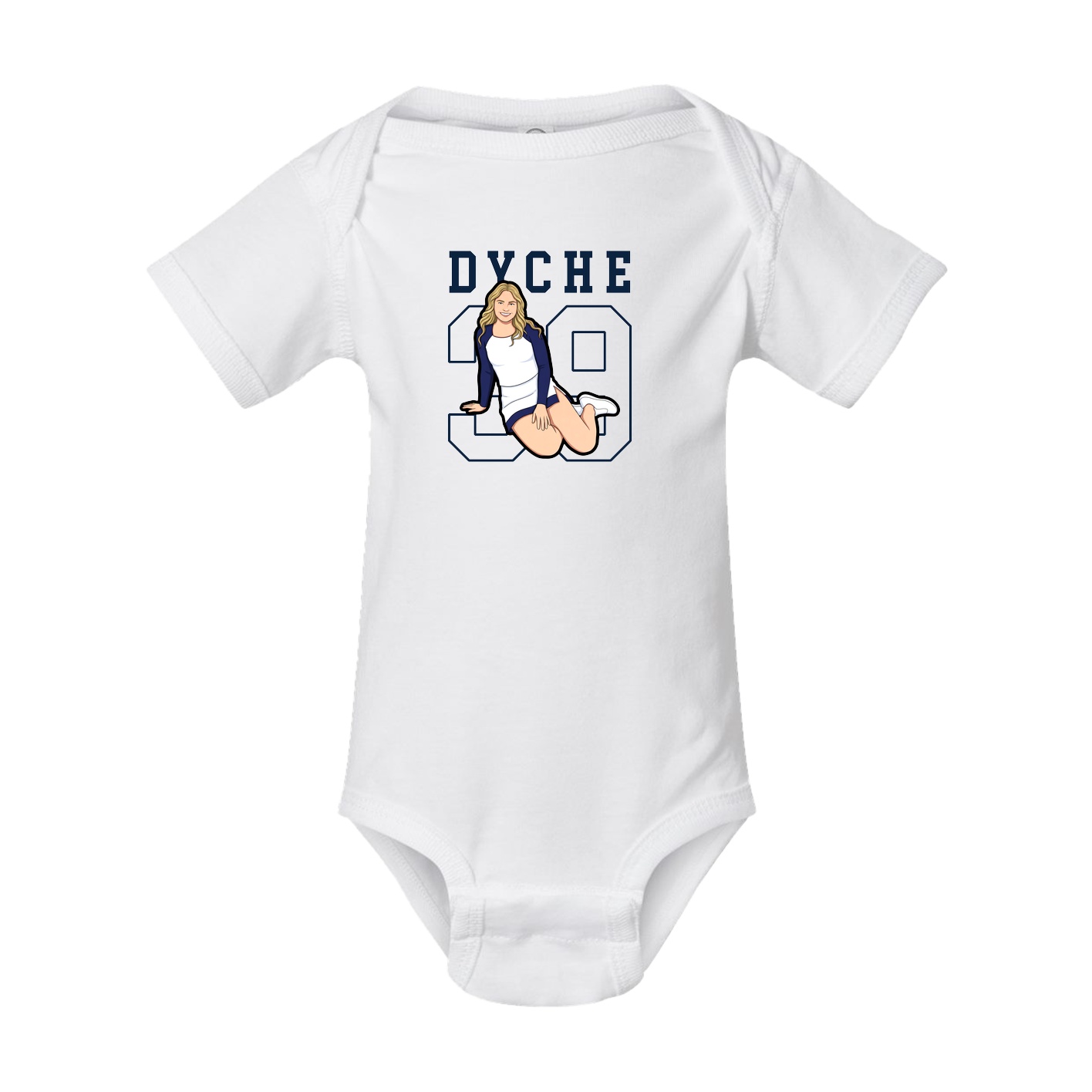 Baby Onesie — Shirsey in White
