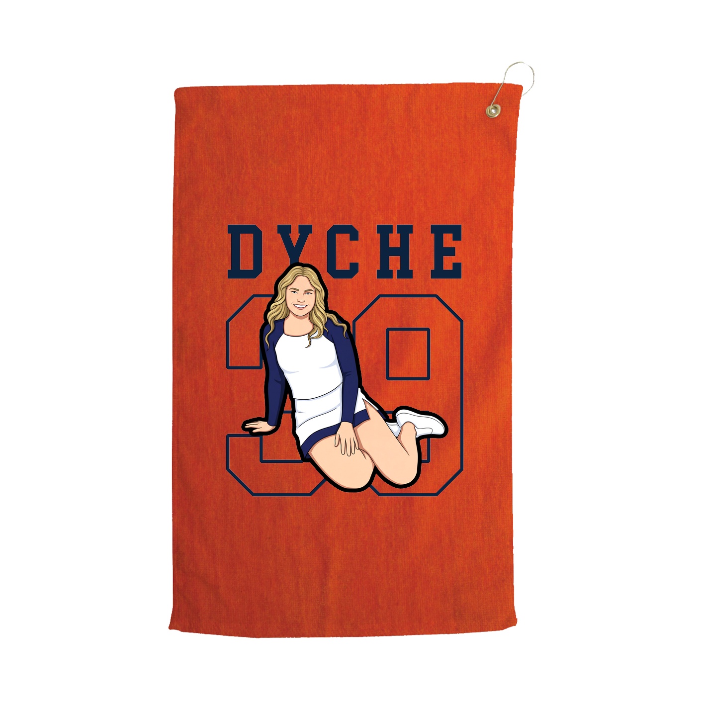 Golf Towel — Shirsey in Orange