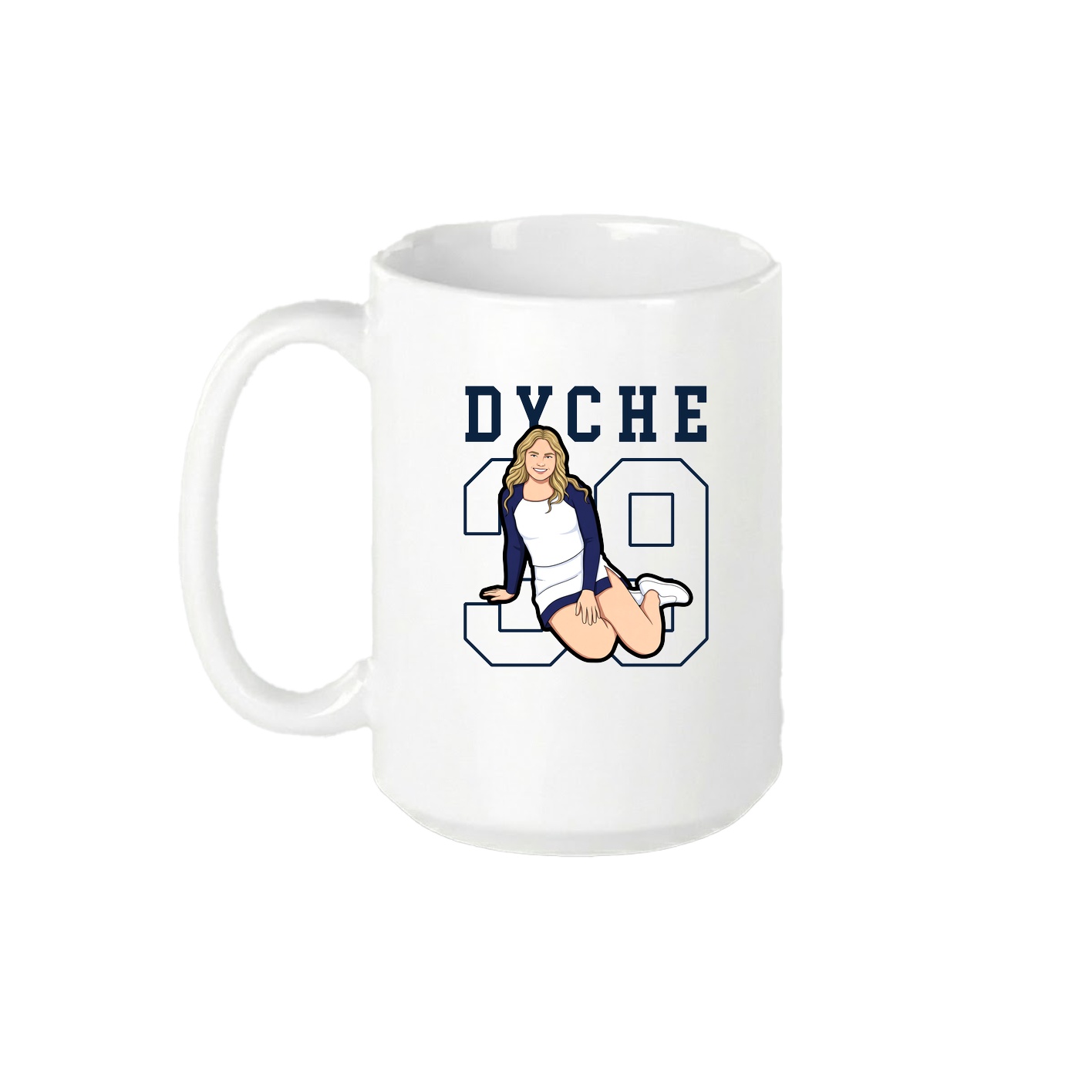 15oz Coffee Mug — Shirsey in White