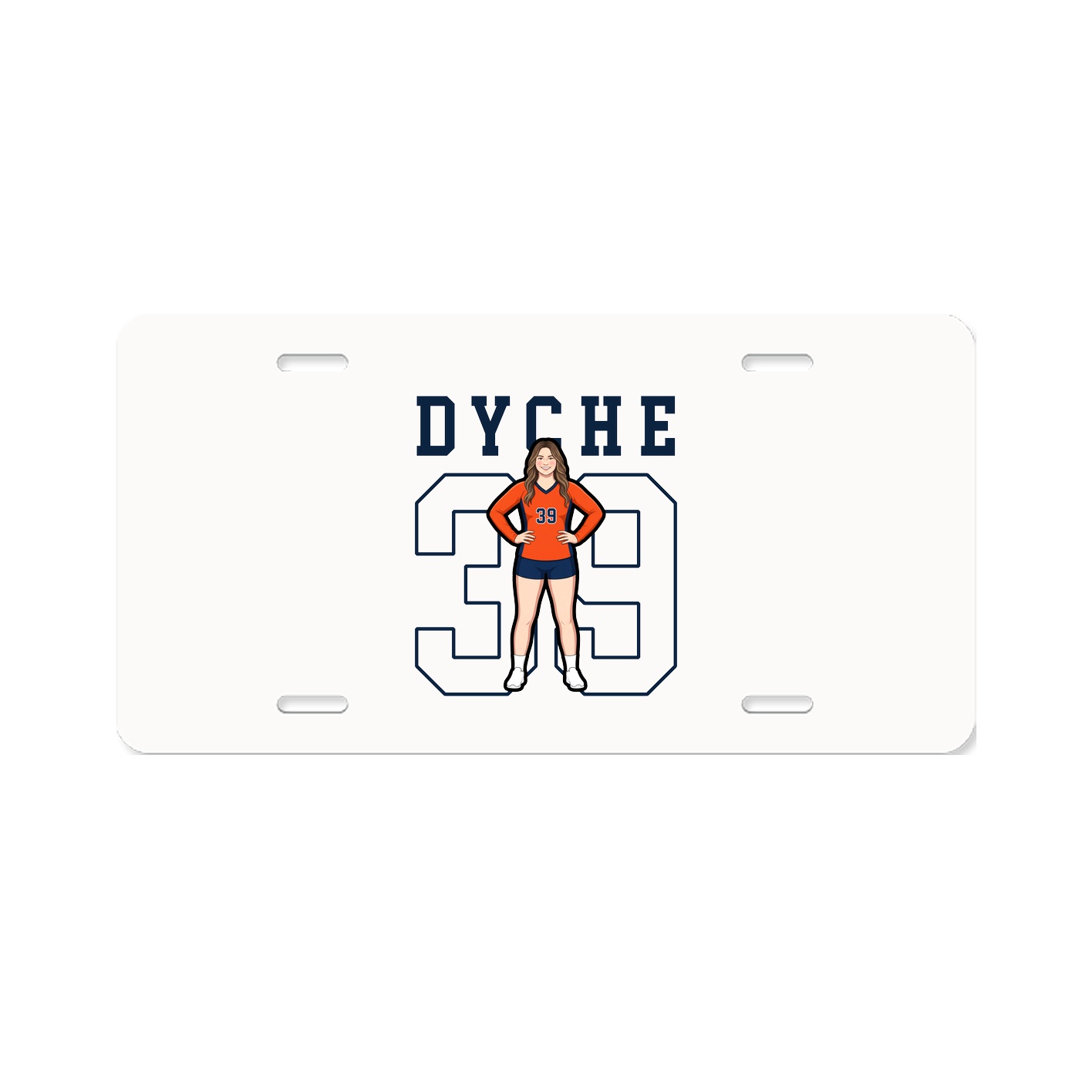 License Plate — Shirsey in Classic