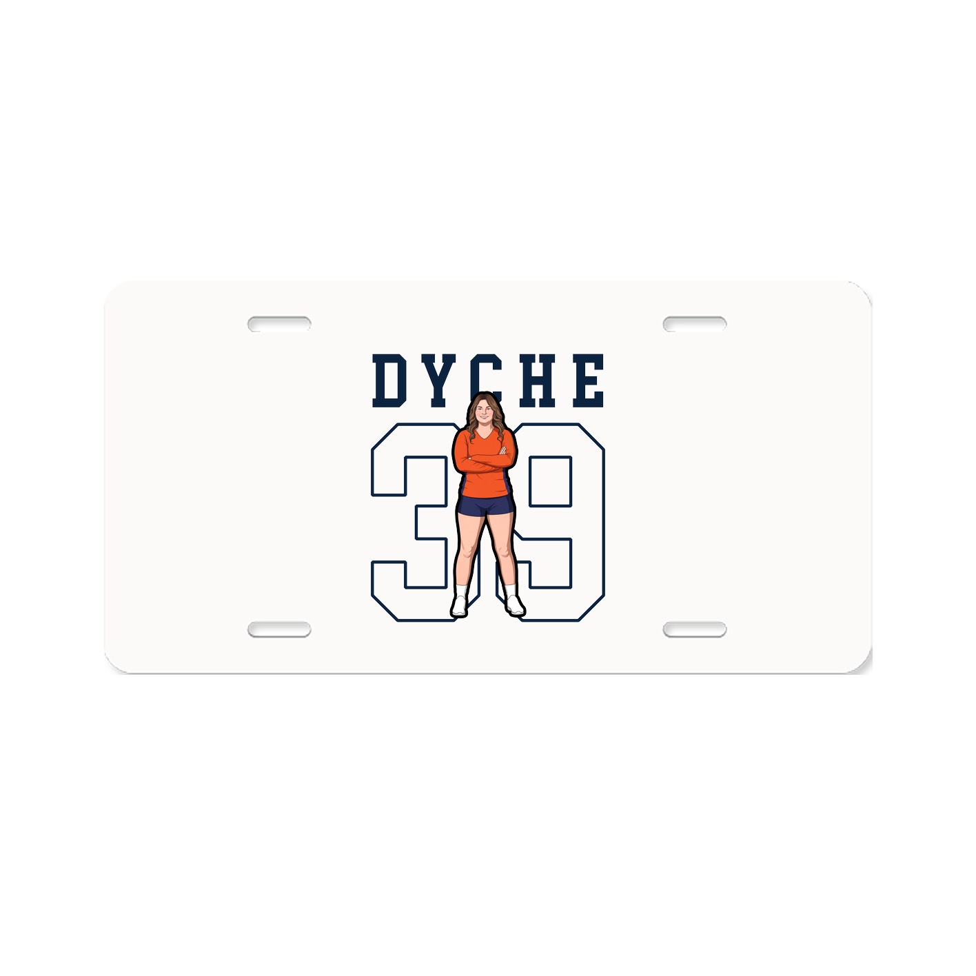 License Plate — Shirsey in Classic
