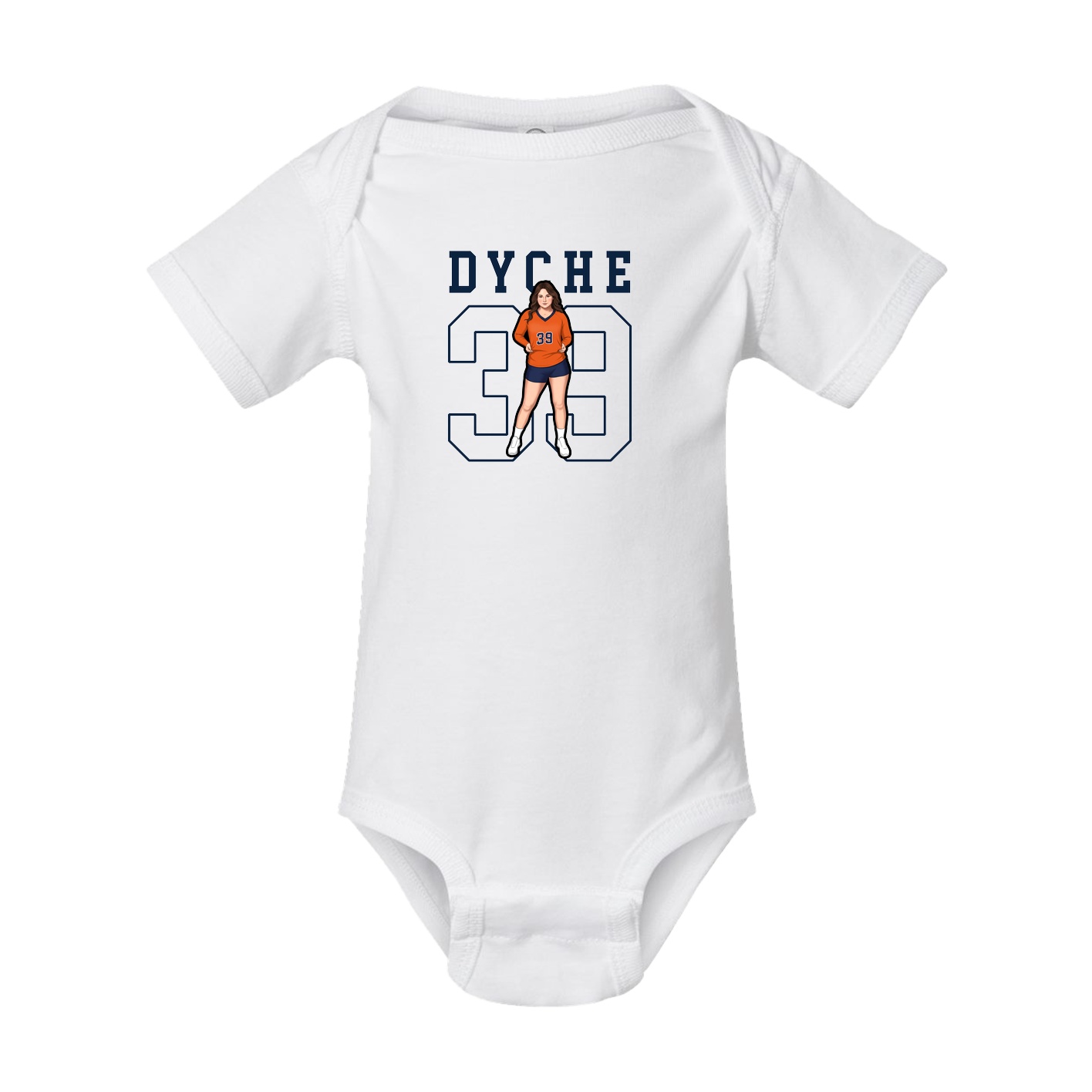 Baby Onesie — Shirsey in White