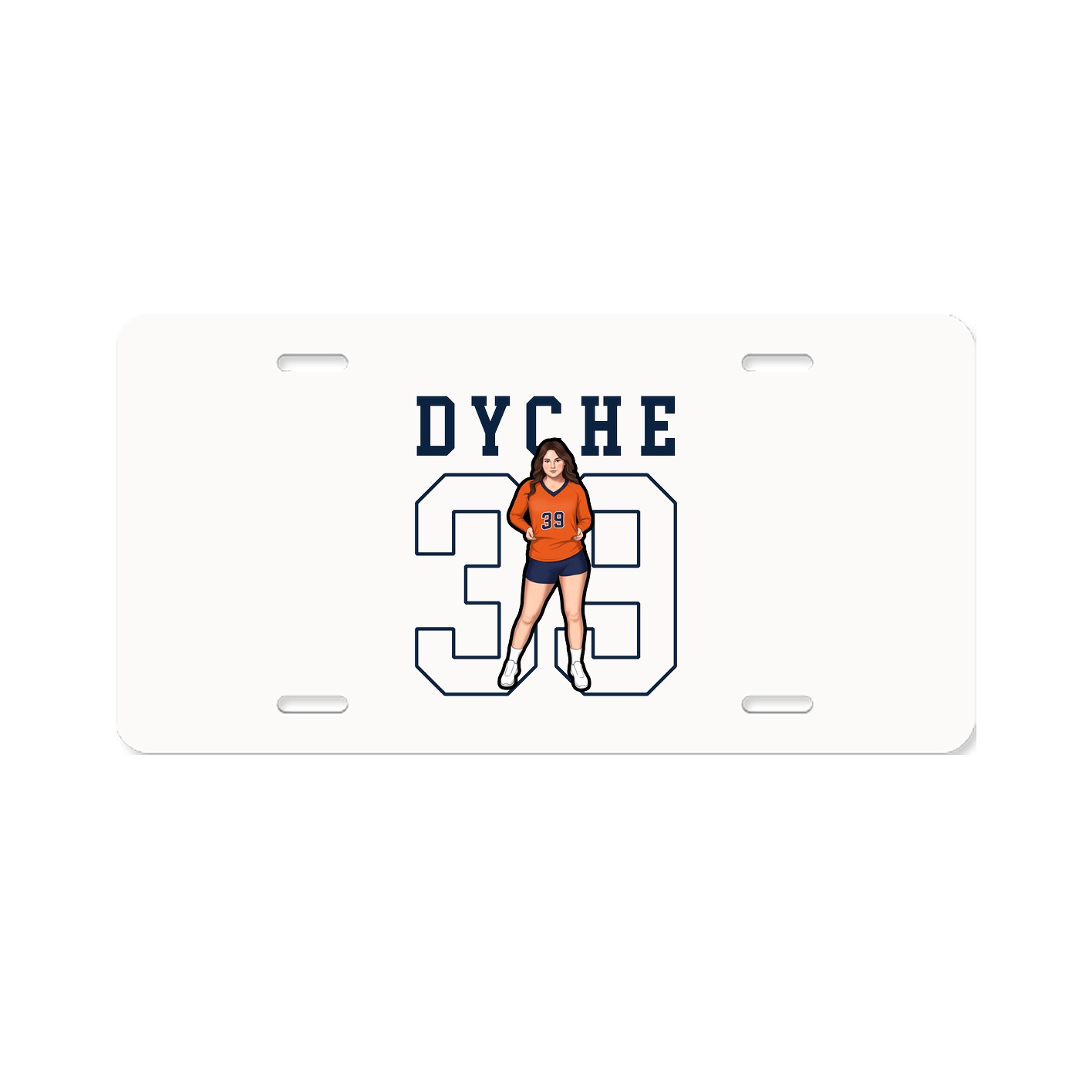 License Plate — Shirsey in Classic