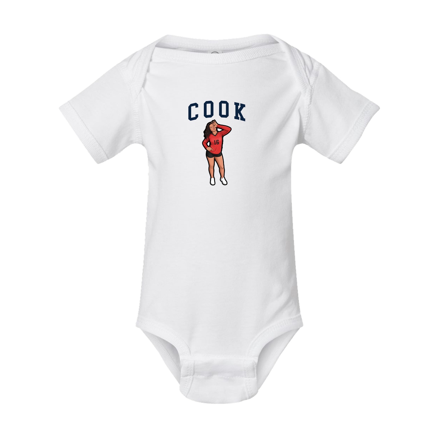 Baby Onesie — Shirsey in White