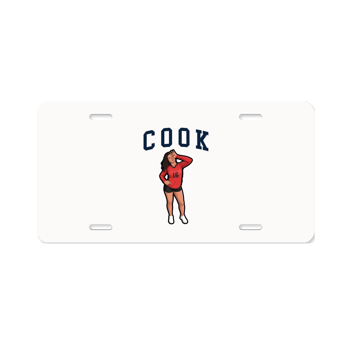 License Plate — Shirsey in Classic