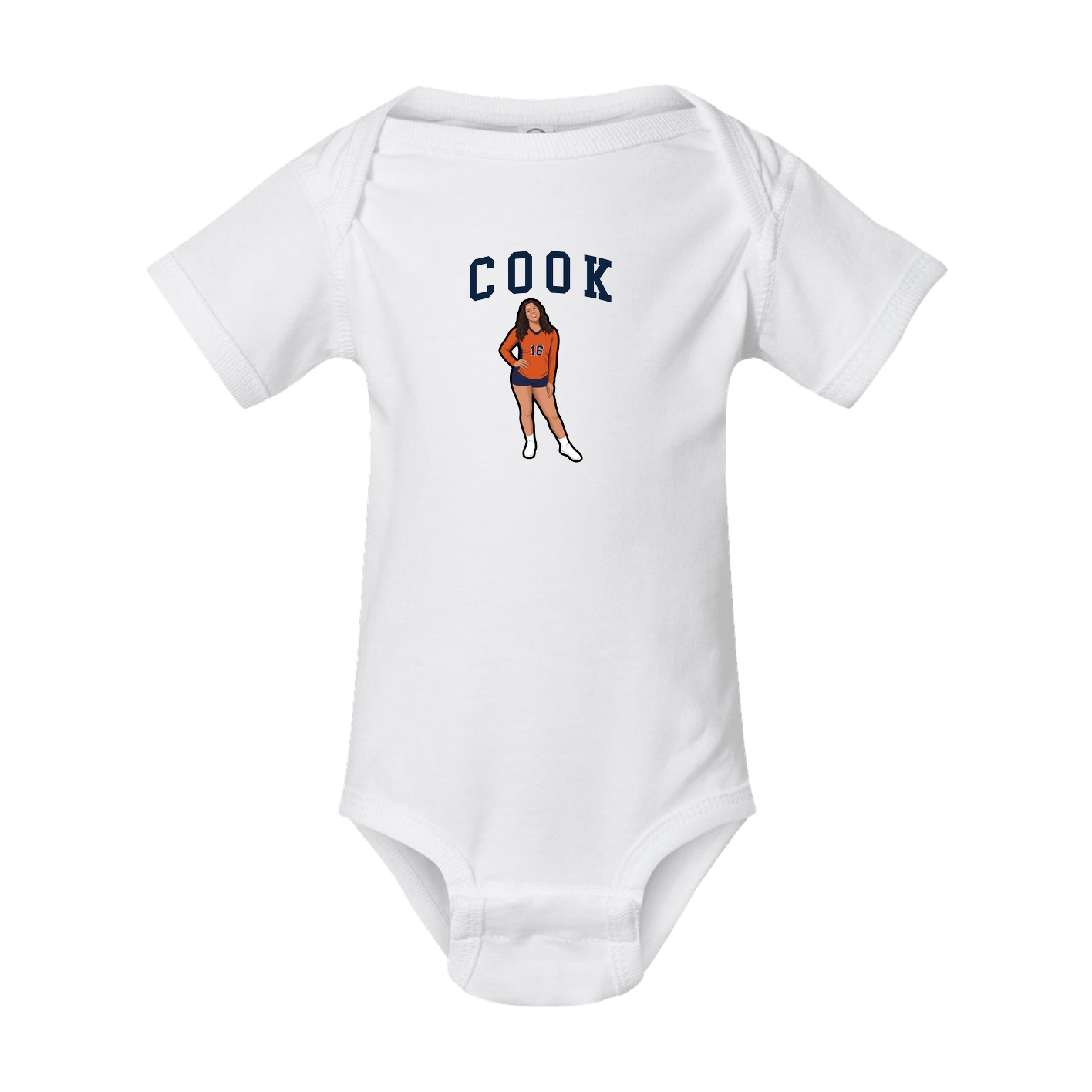 Baby Onesie — Shirsey in White