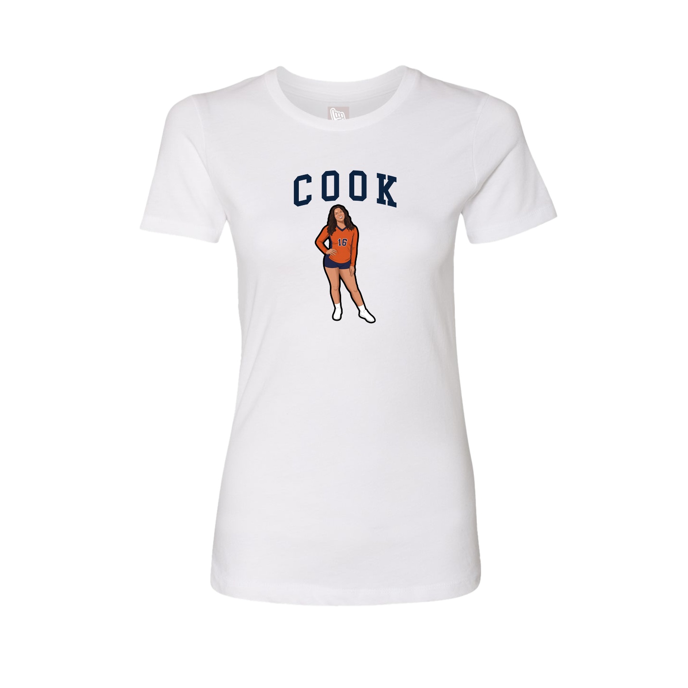 Fitted Women's Tee — Shirsey in White