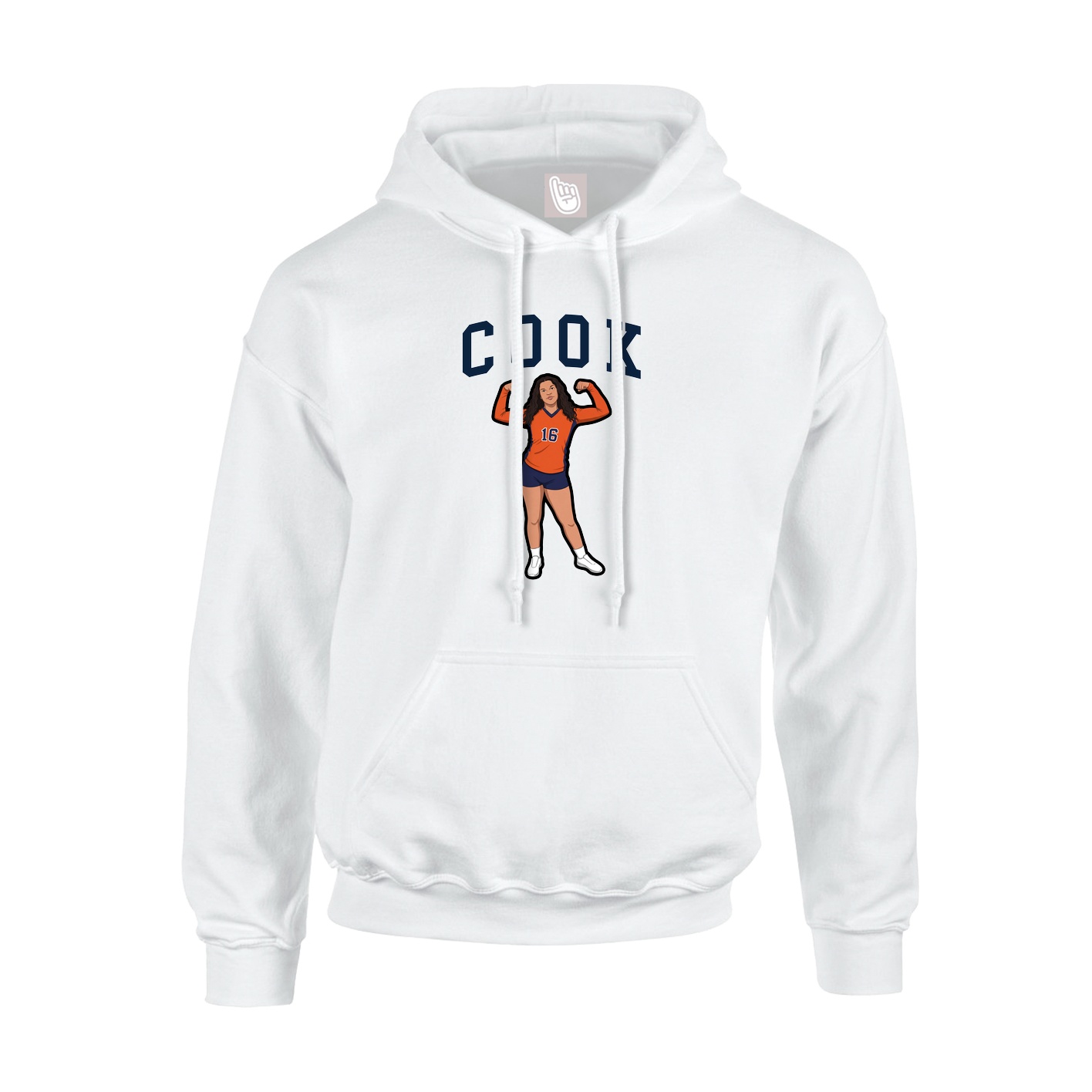 Youth Hoodie — Shirsey in White
