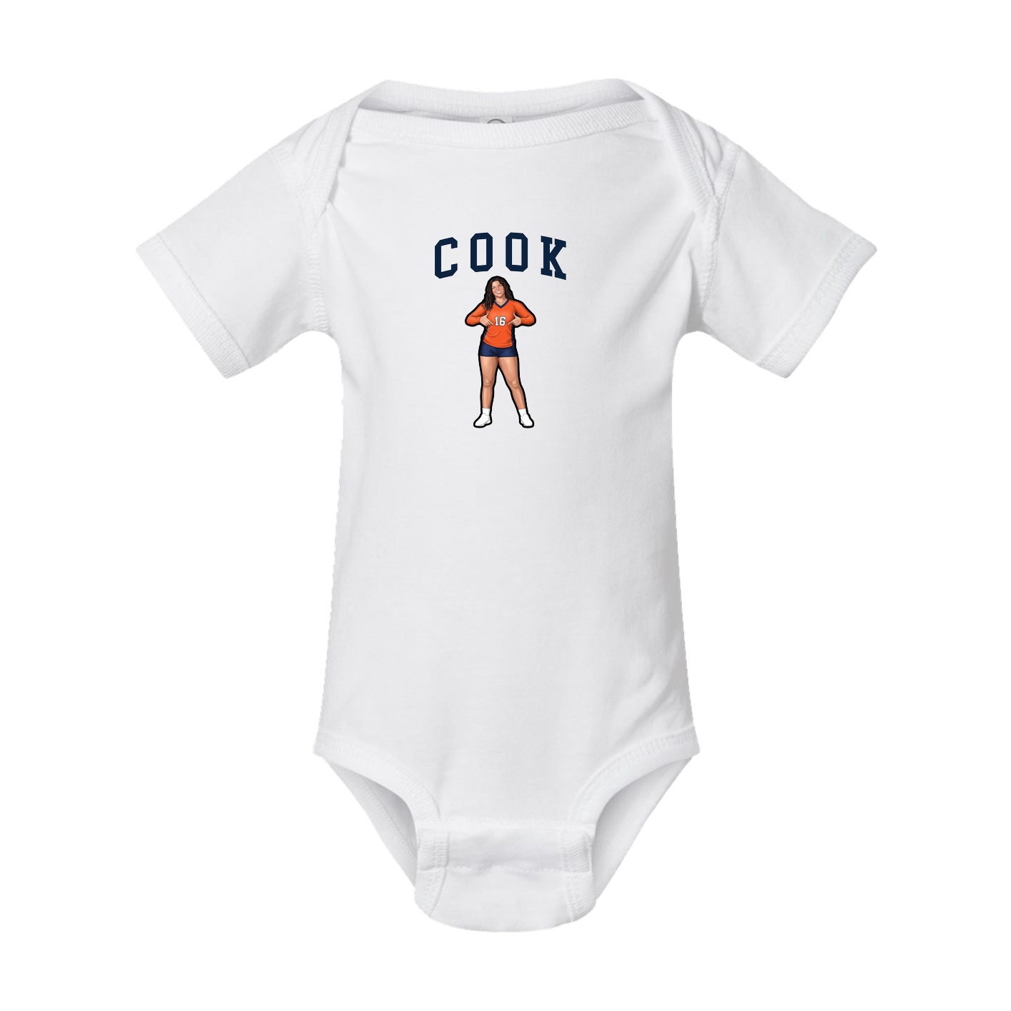 Baby Onesie — Shirsey in White