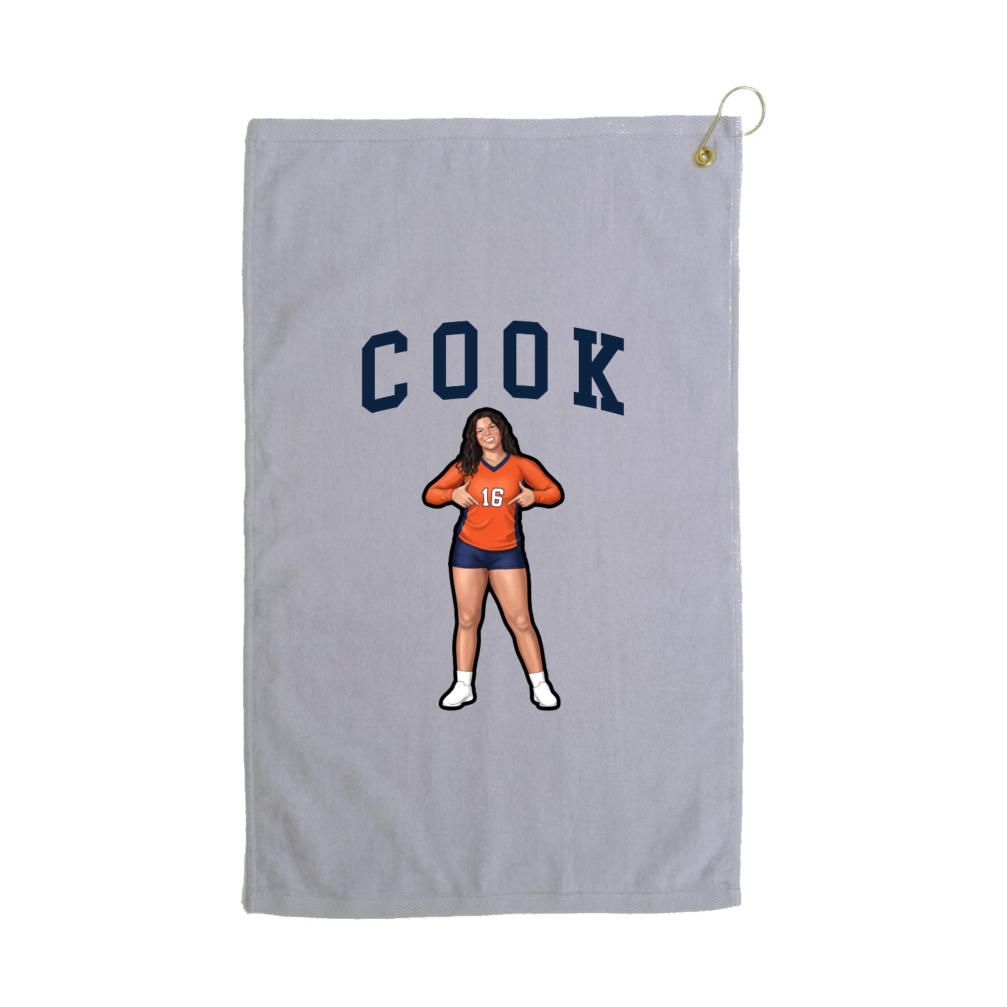 Golf Towel — Shirsey in Grey