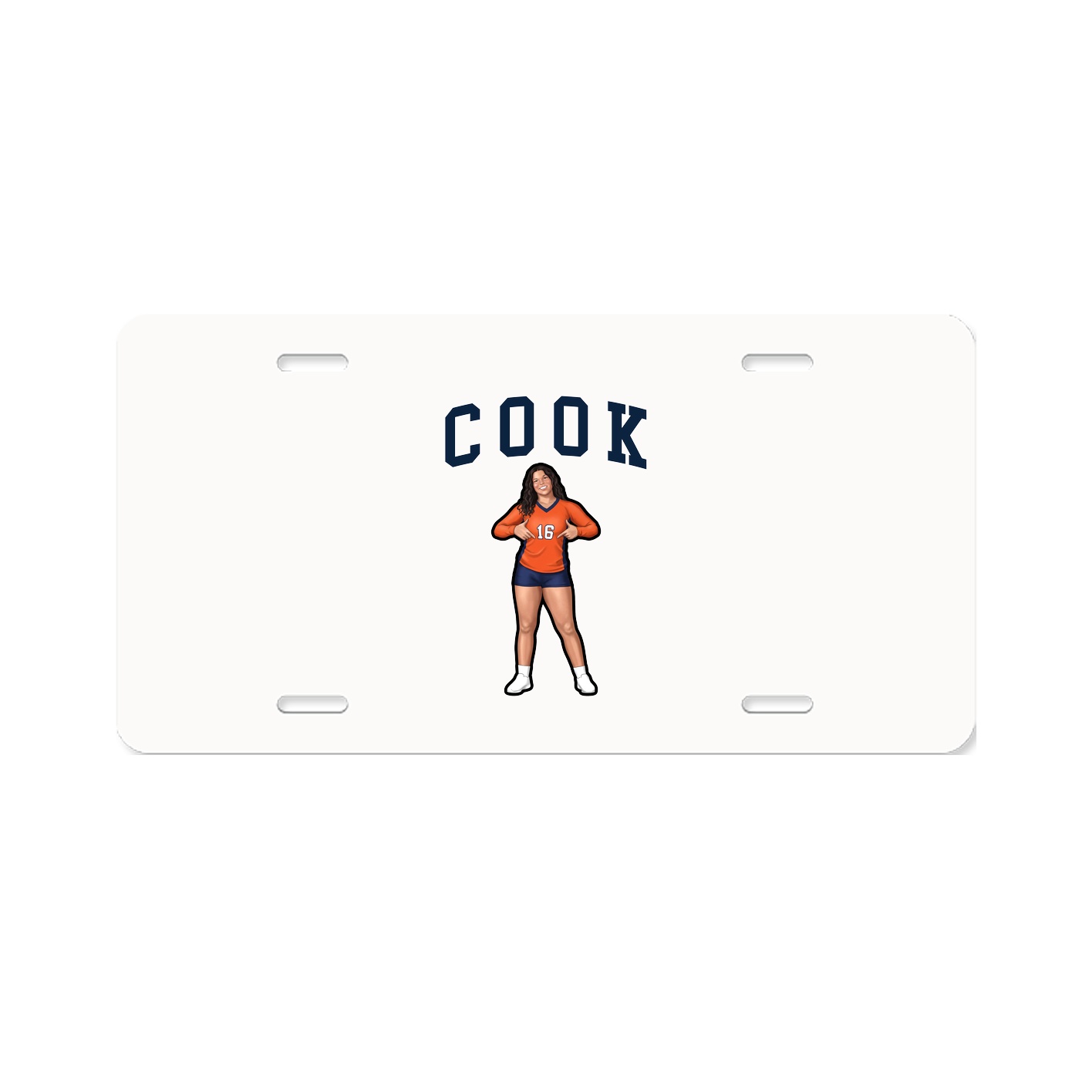 License Plate — Shirsey in Classic