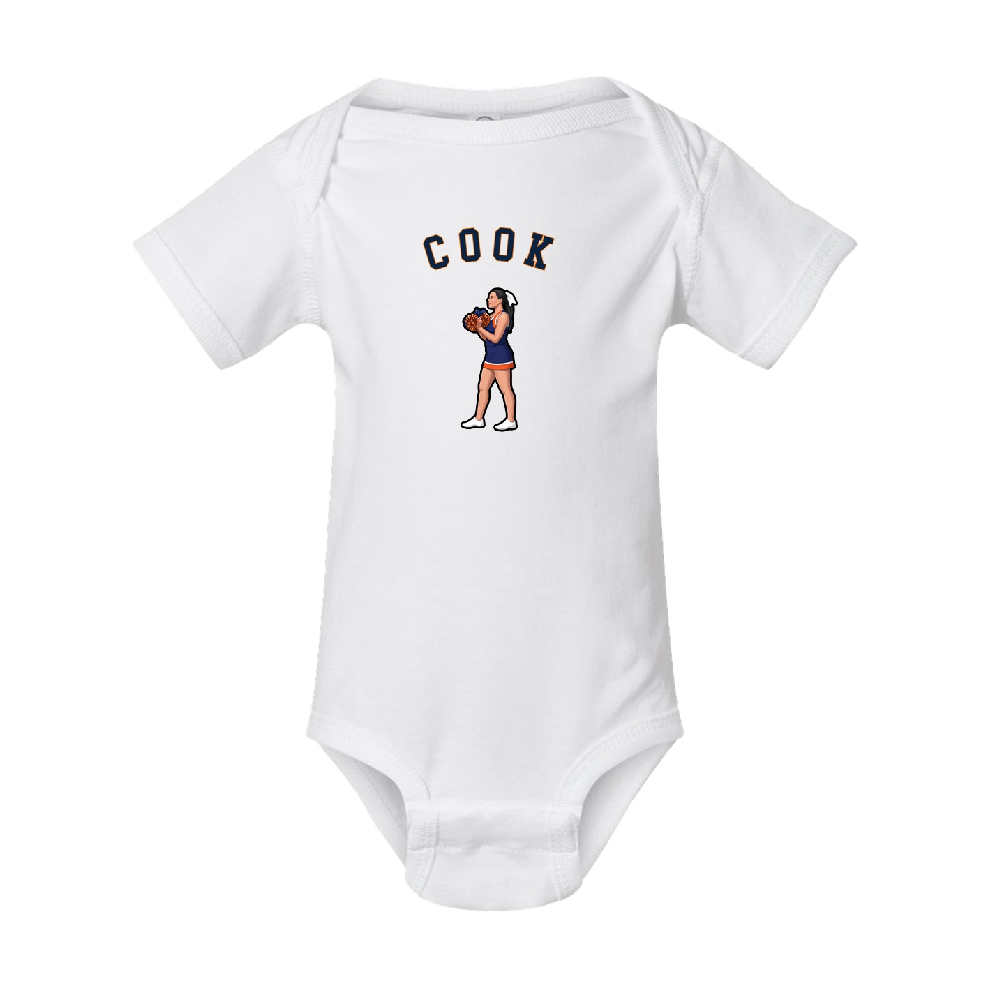 Baby Onesie — Shirsey Arch in White
