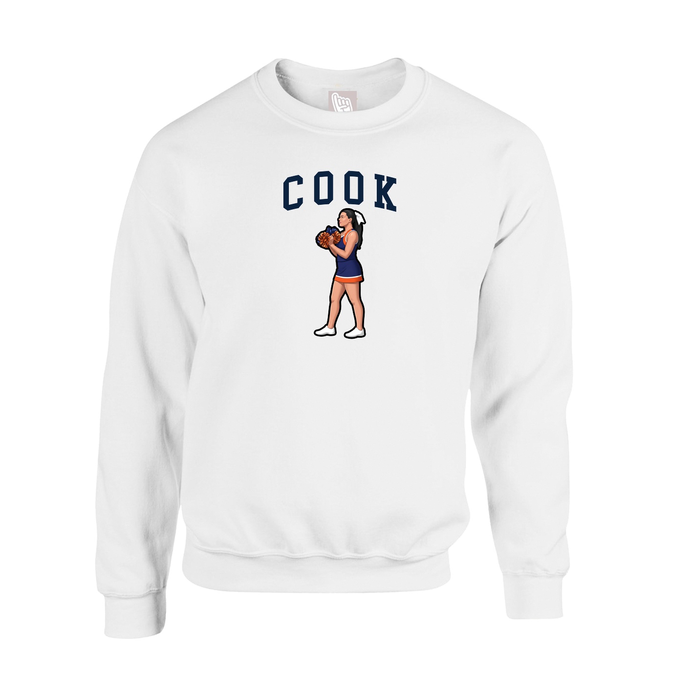 Fleece Crew — Shirsey in White