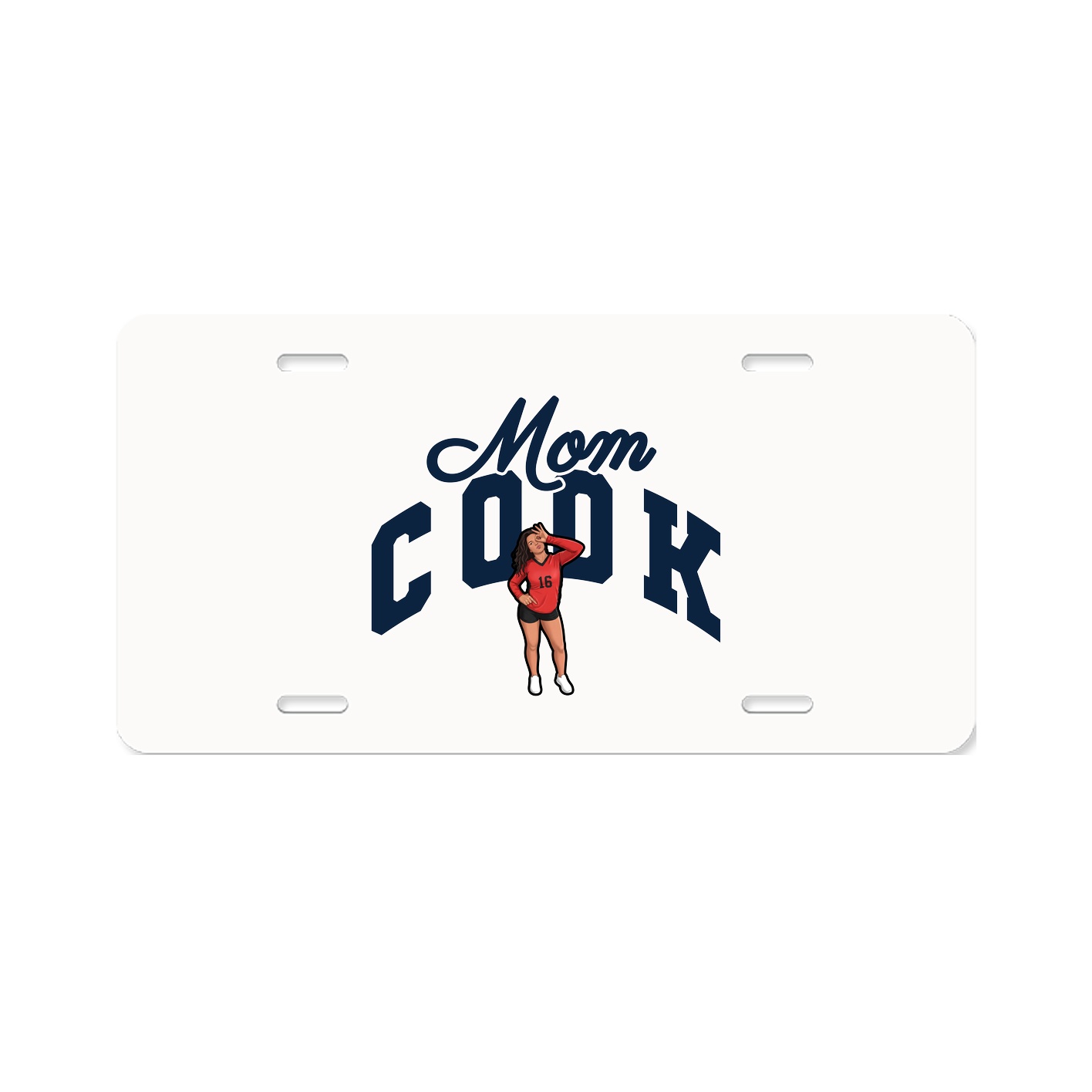 License Plate — Mothers Day Arch in Classic