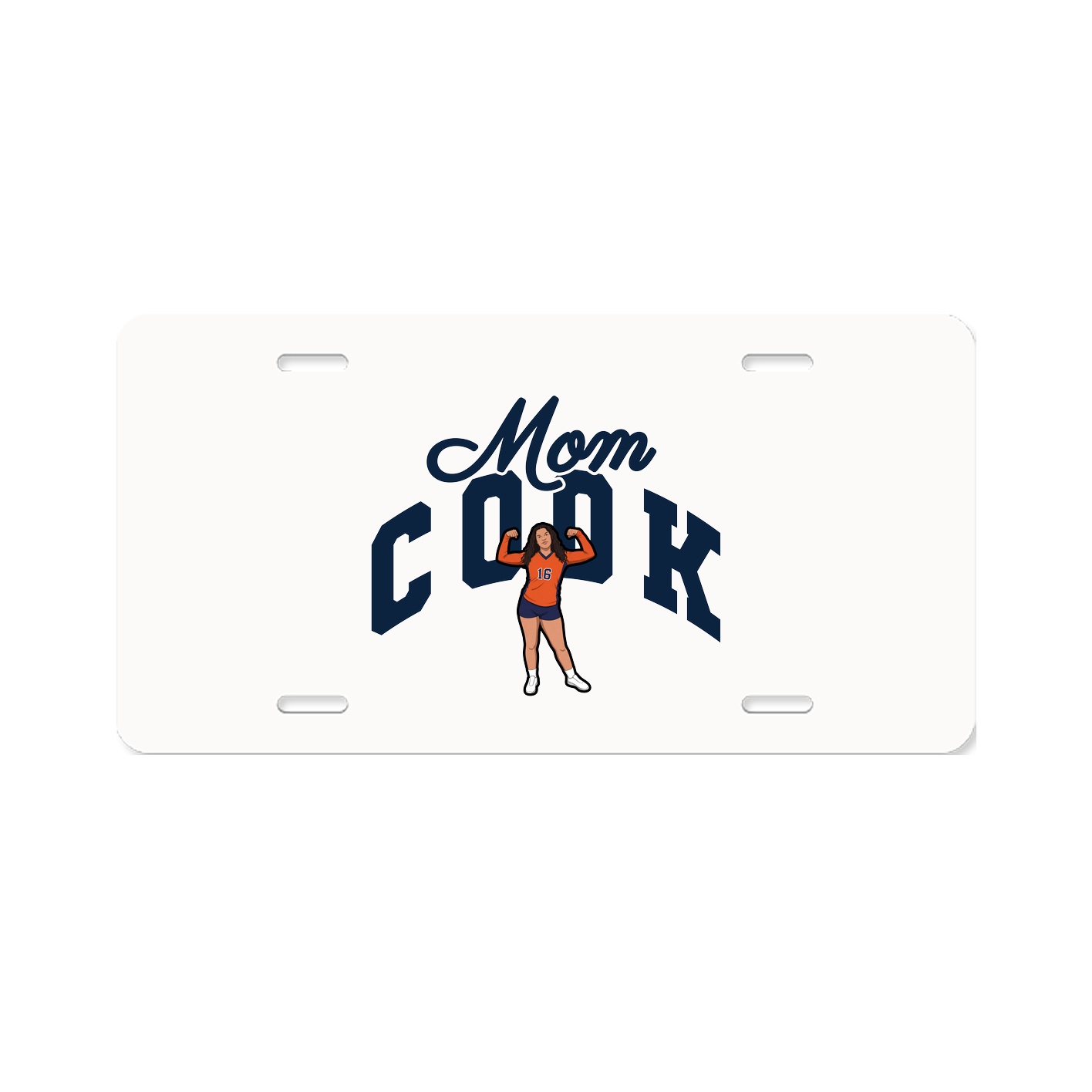 License Plate — Mothers Day Arch in Classic