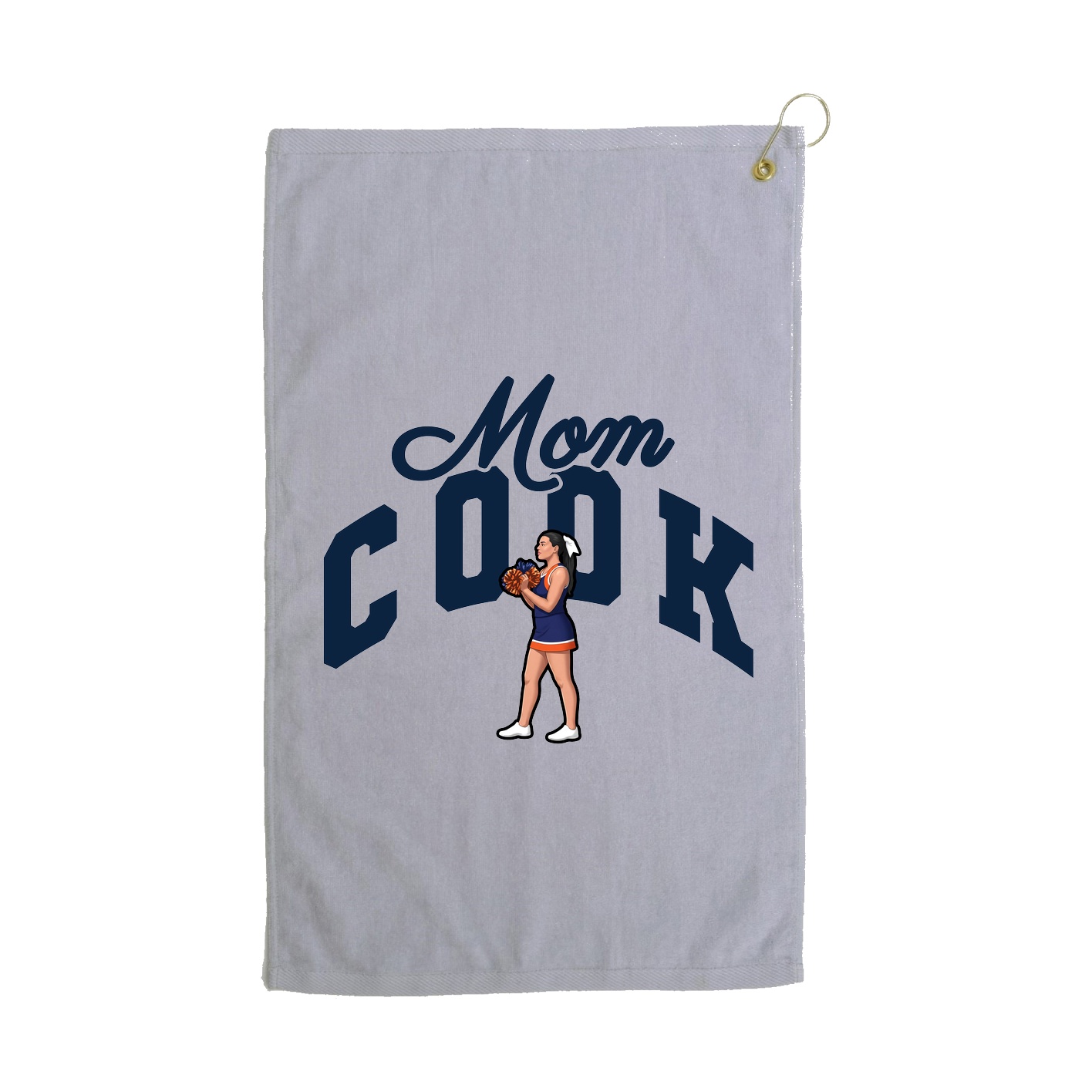 Golf Towel — Mothers Day Arch in Grey