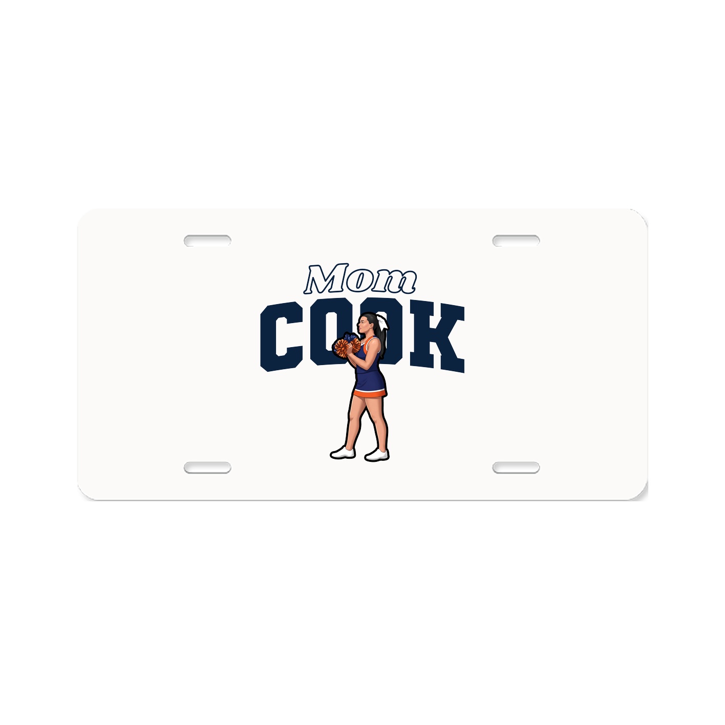 License Plate — Mothers Day Block in Classic