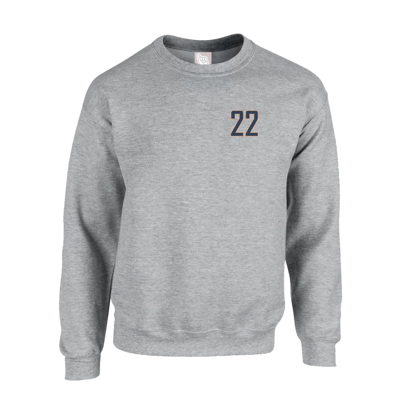 Fleece Crew — Front Shirsy in Grey