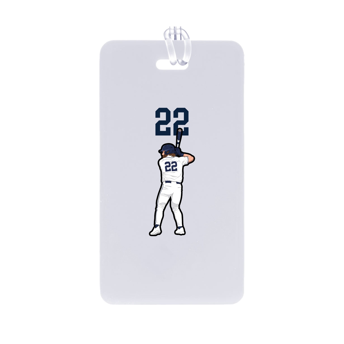 Bag Tag — Number Top in Classic