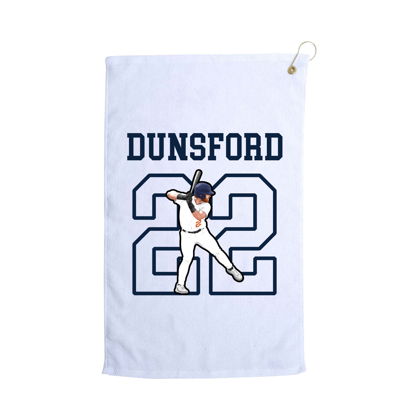 Golf Towel — Shirsey in White