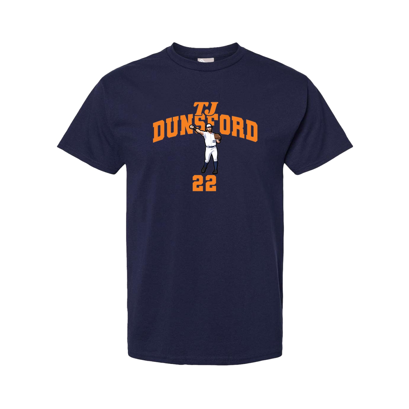 Youth Tee — Signature Arch in Navy