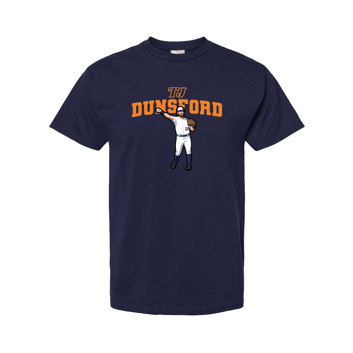 Tee — Name Arch in Navy