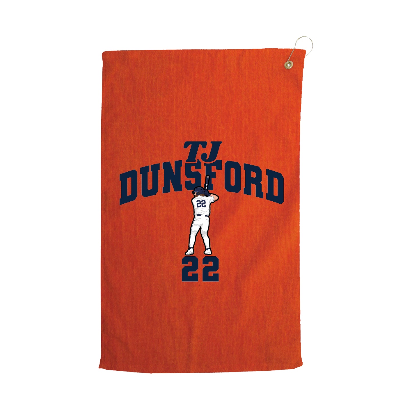 Golf Towel — Signature Arch in Orange
