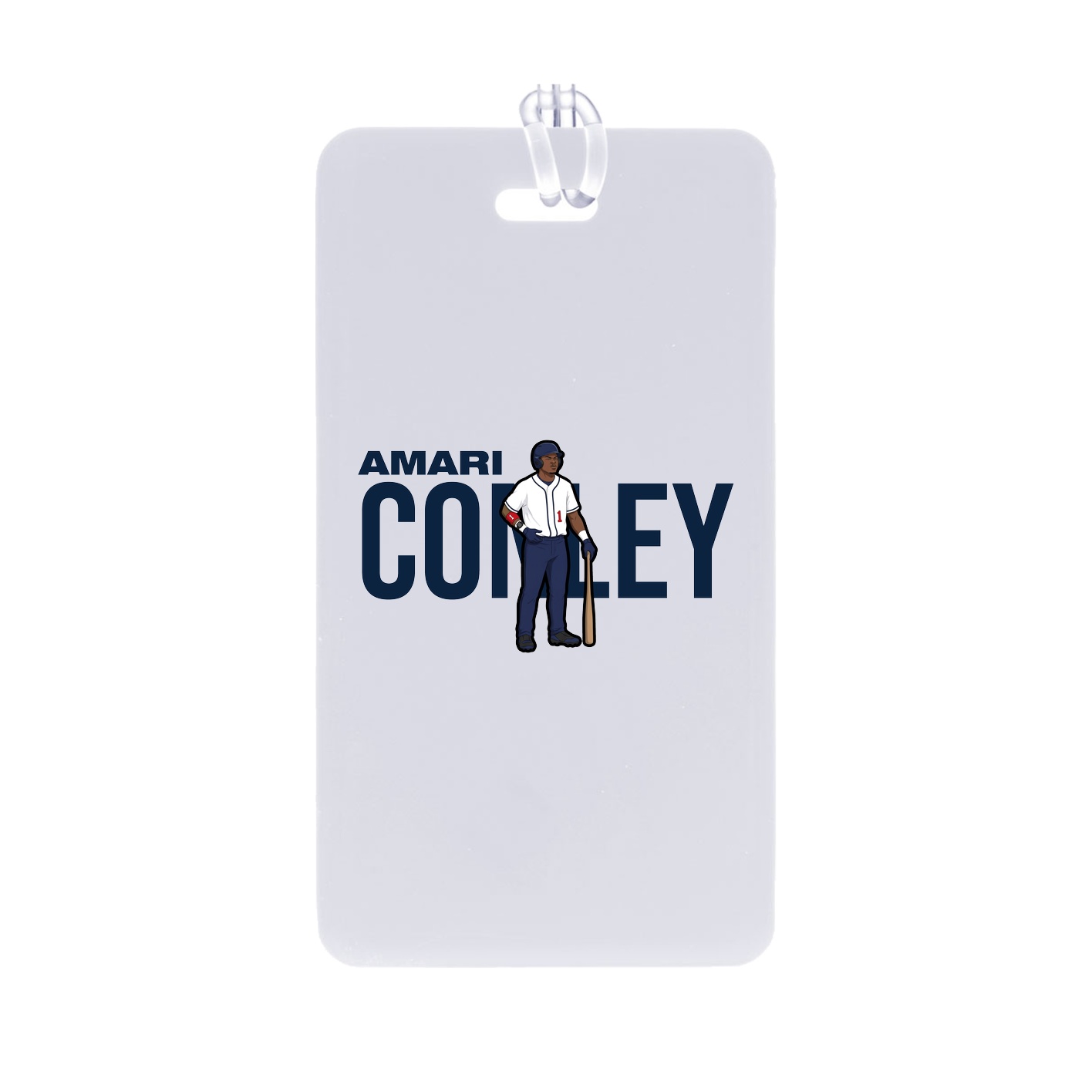 Bag Tag — Player Name in Classic