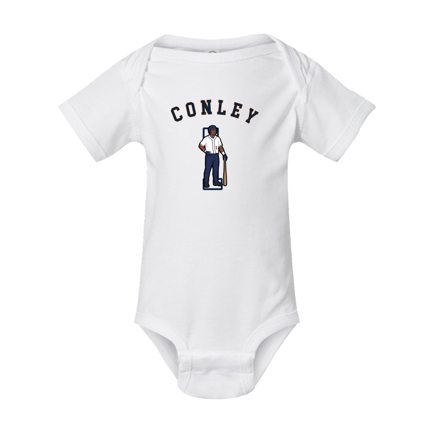 Baby Onesie — Shirsey Arch in White