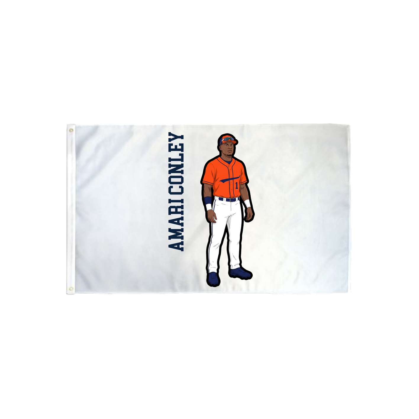 3x5 Flag — Name Vertical in Classic