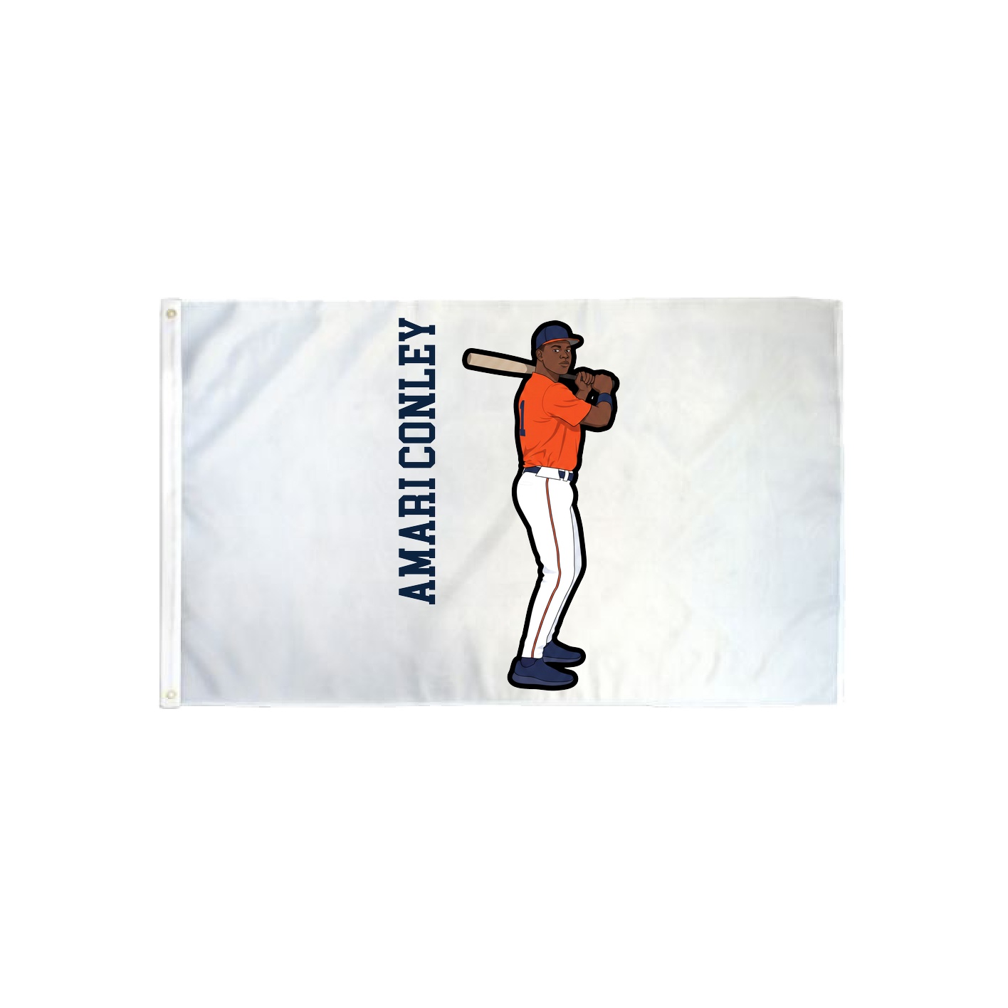 3x5 Flag — Name Vertical in Classic