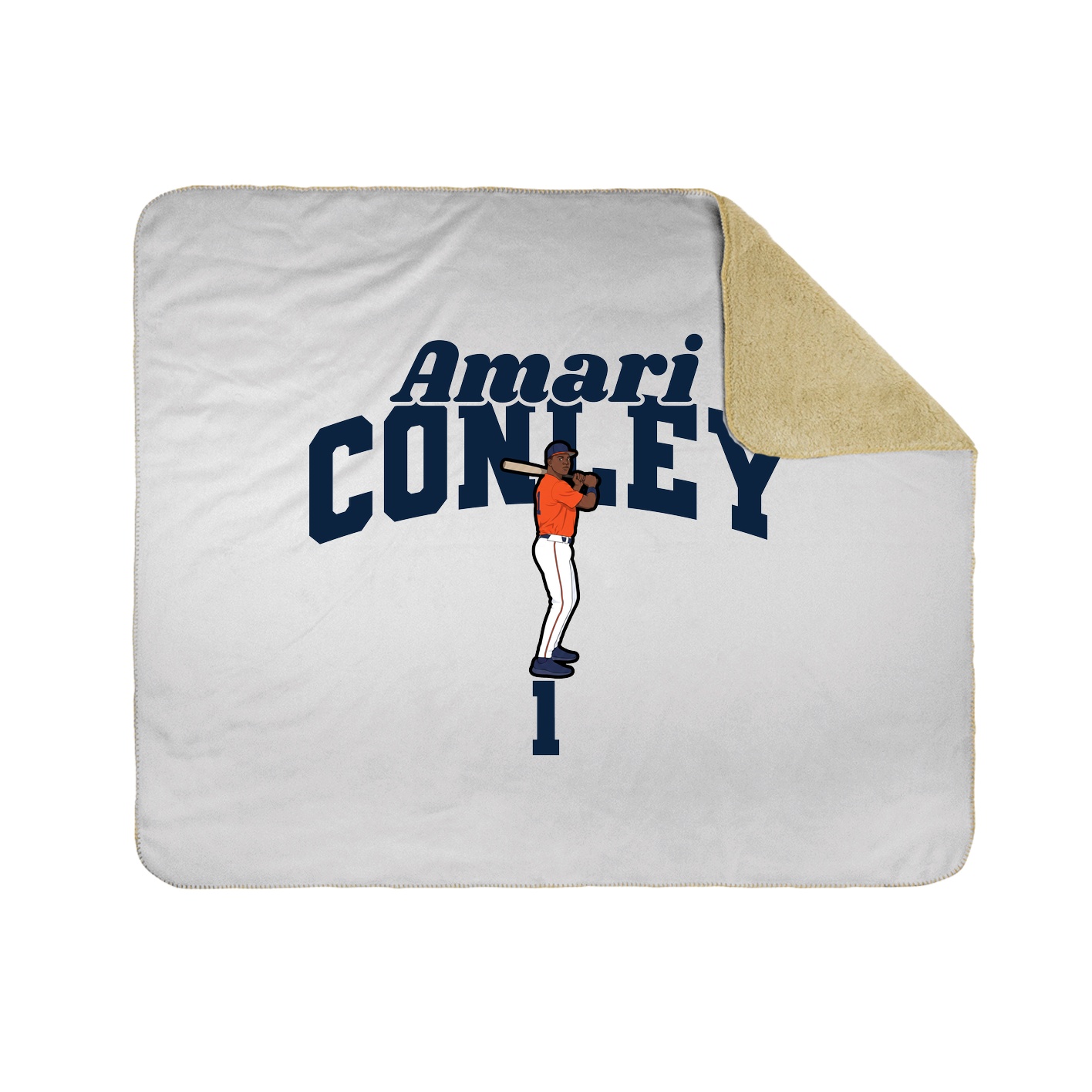 Throw Blanket — Signature Arch in White