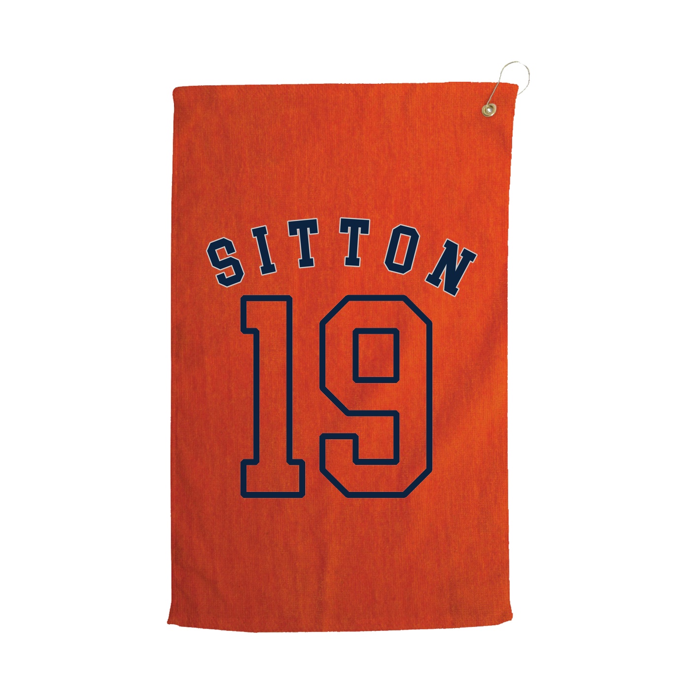 Golf Towel — Shirsey Arch in Orange