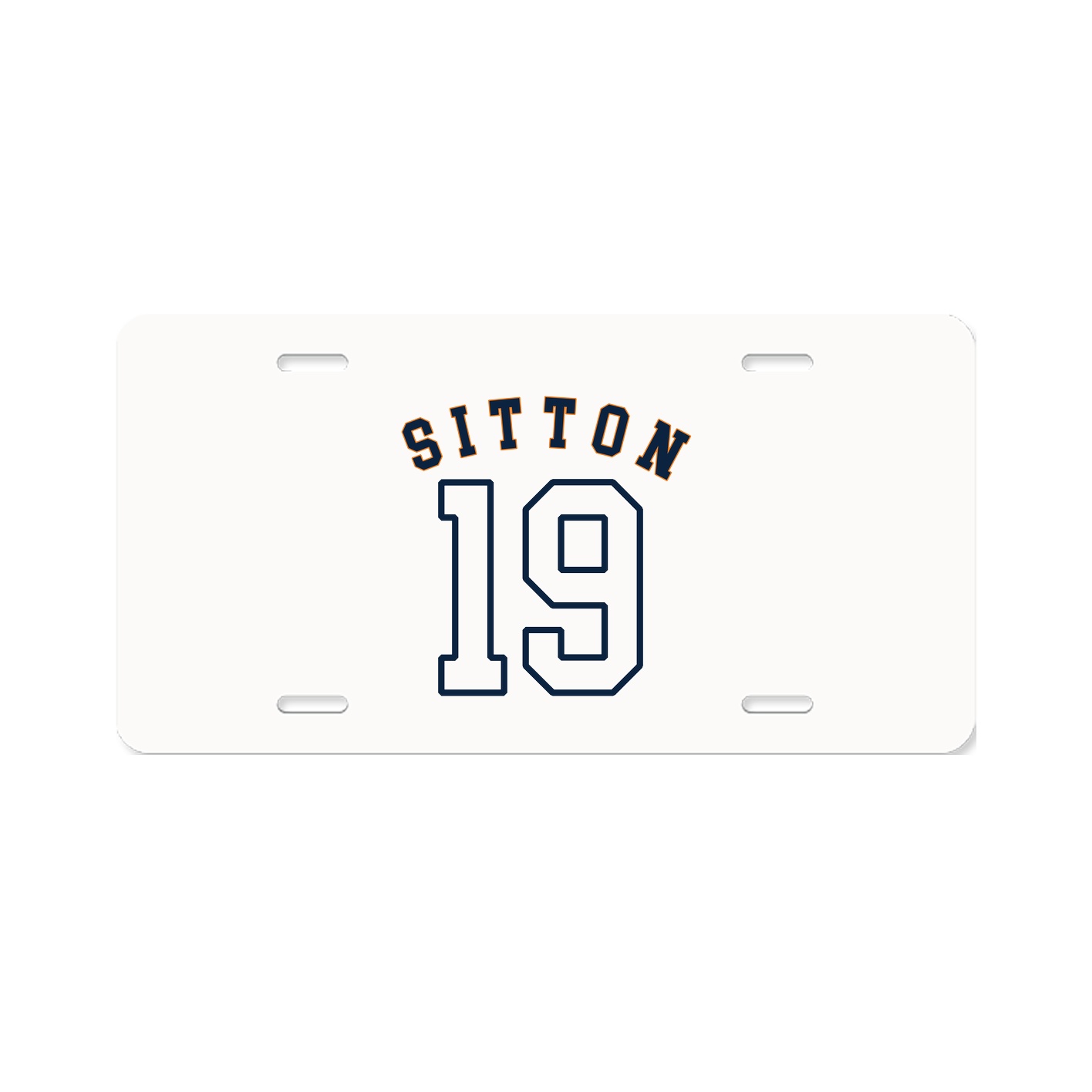 License Plate — Shirsey Arch in Classic