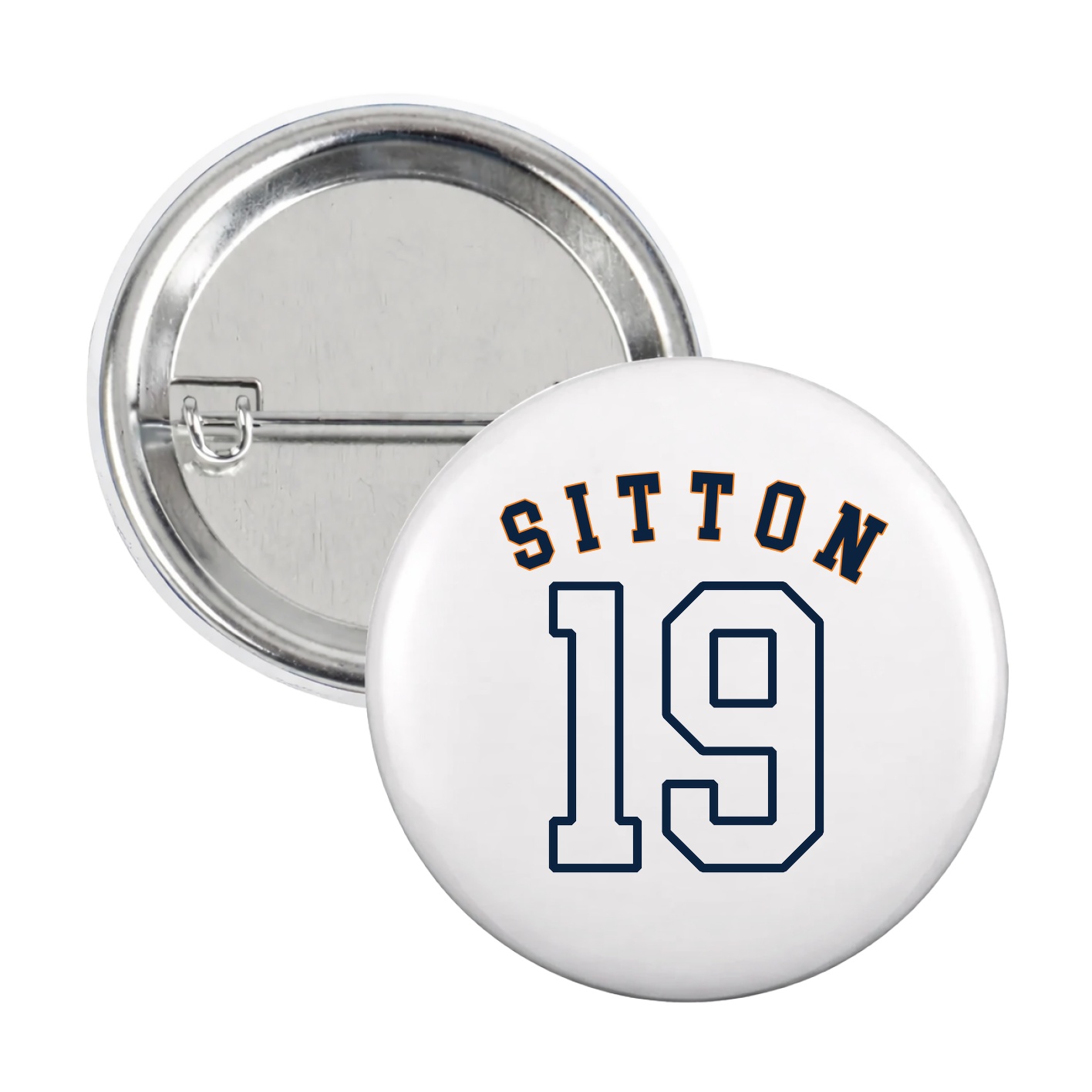 Game Day Button — Shirsey Arch in White