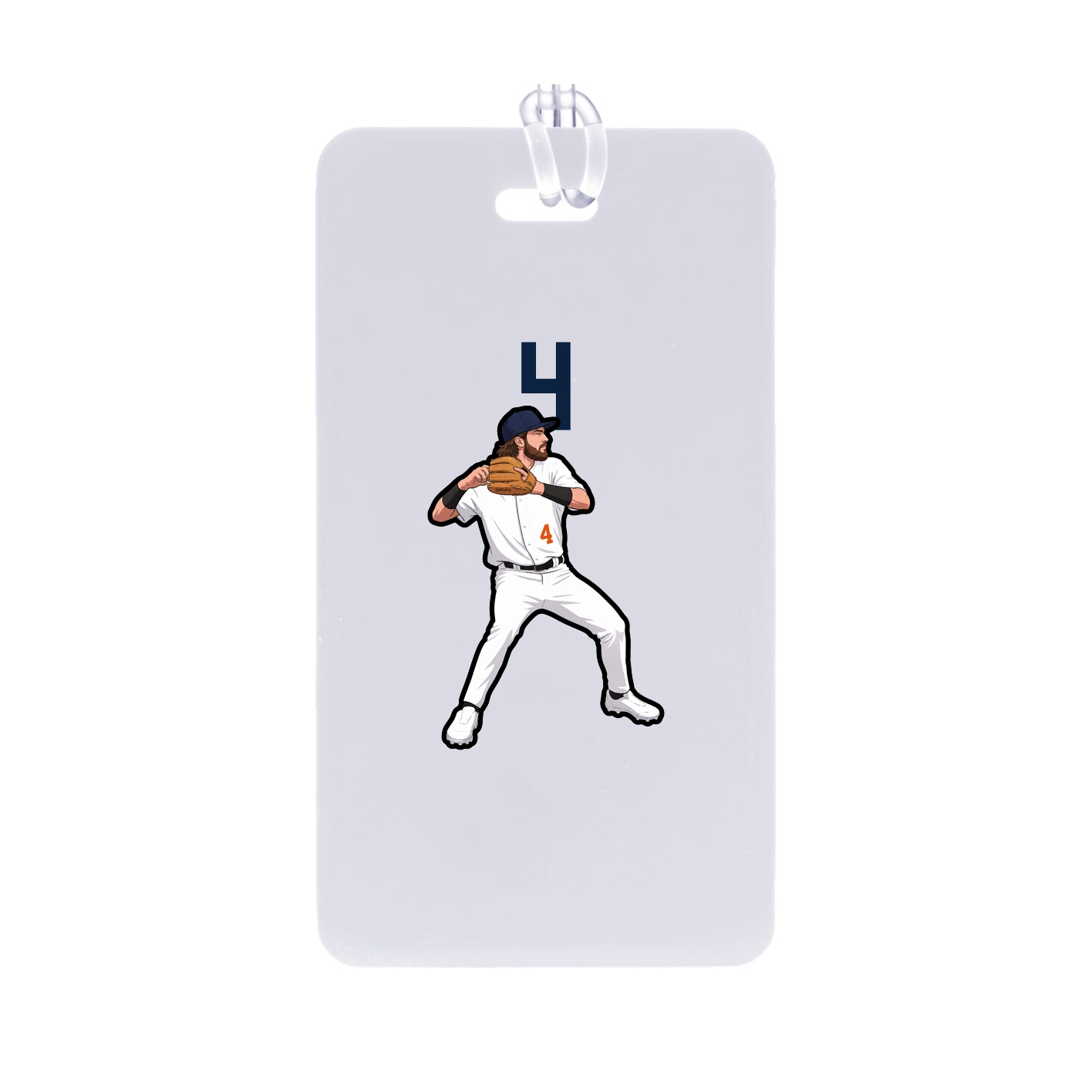 Bag Tag — Number Top in Classic