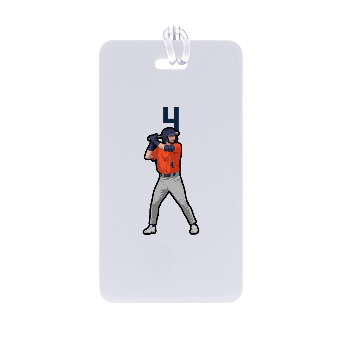 Bag Tag — Number Top in Classic