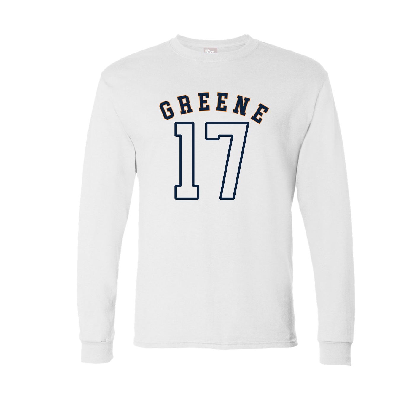 Long Sleeve Tee — Shirsey Arch in White