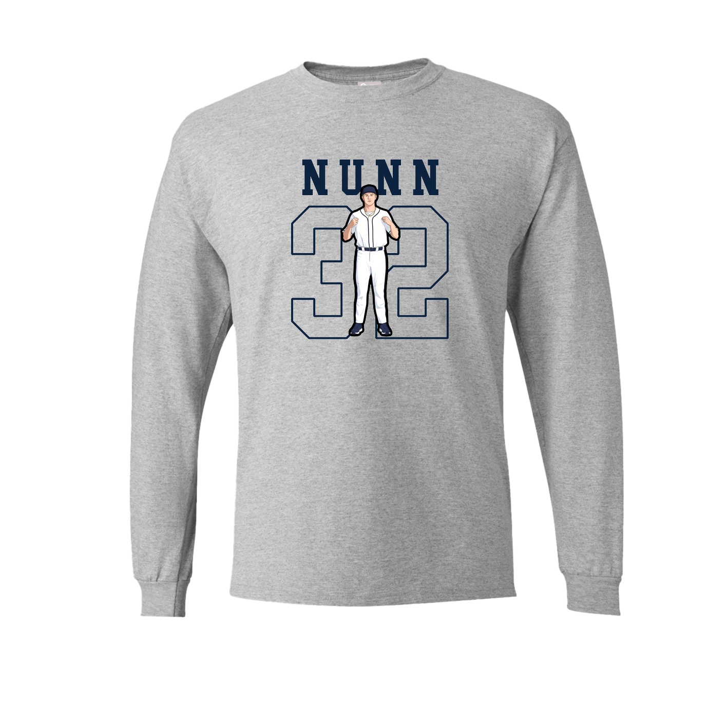 Long Sleeve Tee — Shirsey in Grey