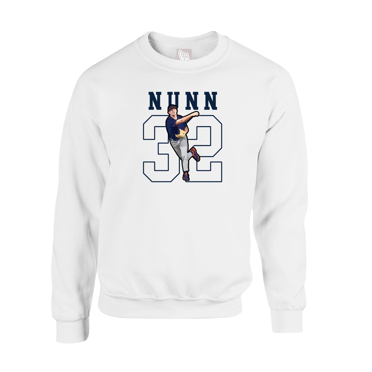 Fleece Crew — Shirsey in White